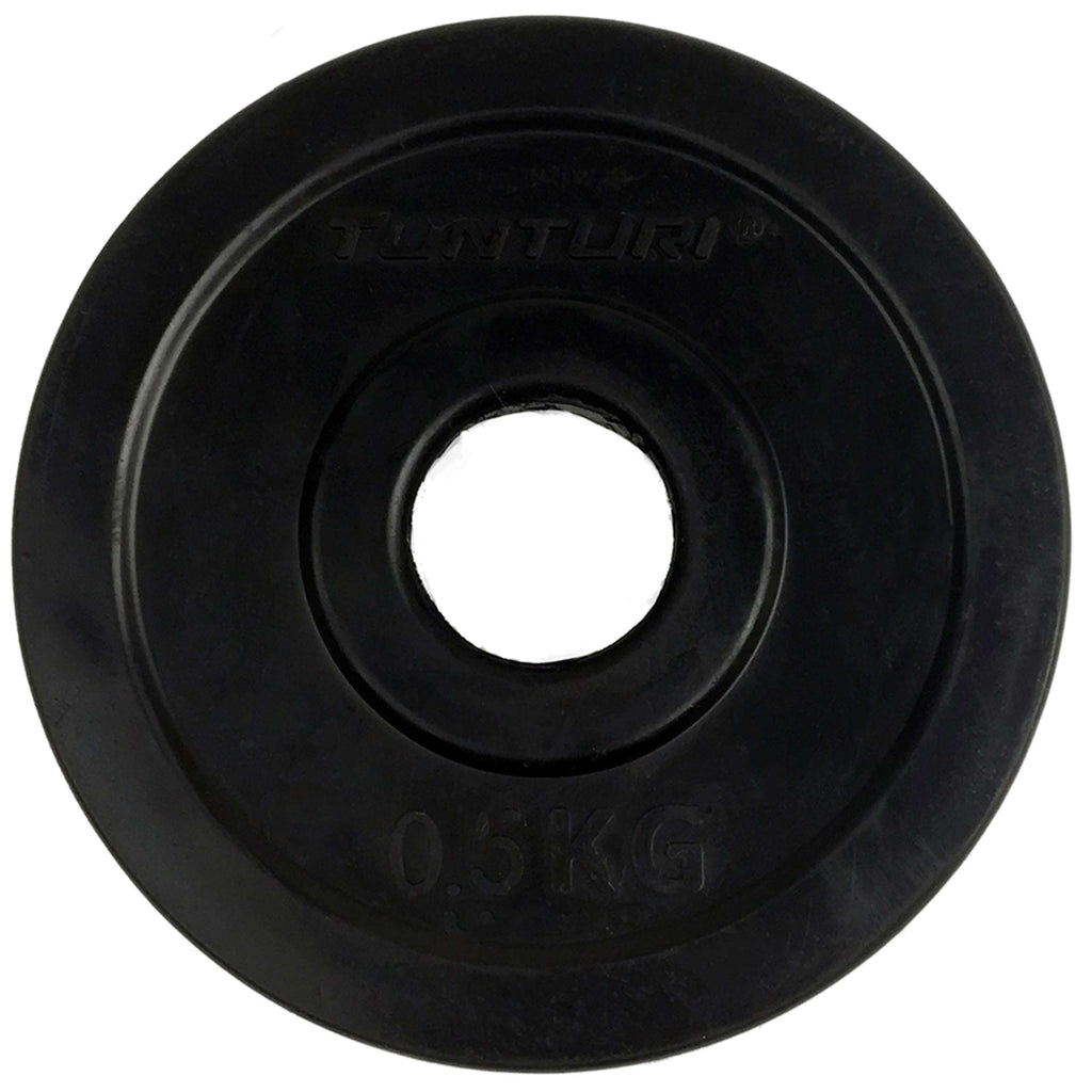 Tunturi Rubber Plates 0.5kg - Pair afbeelding 2
