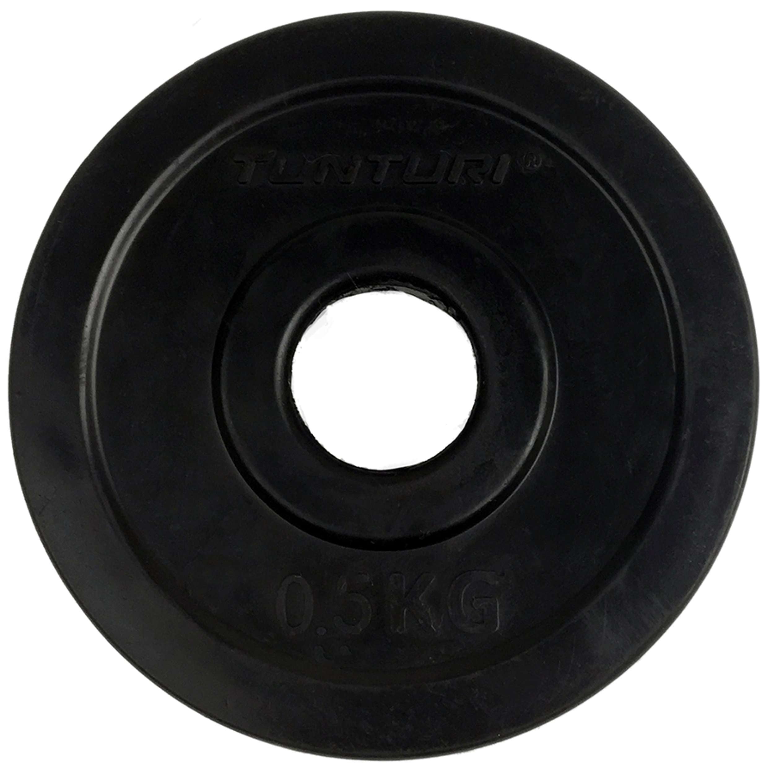 Tunturi Rubber Plates 0.5kg - Pair afbeelding 2