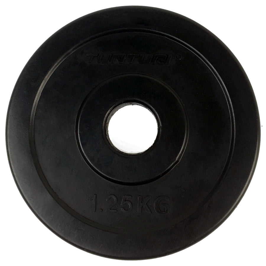 Tunturi Rubber Plates 1.25kg - Pair afbeelding 2