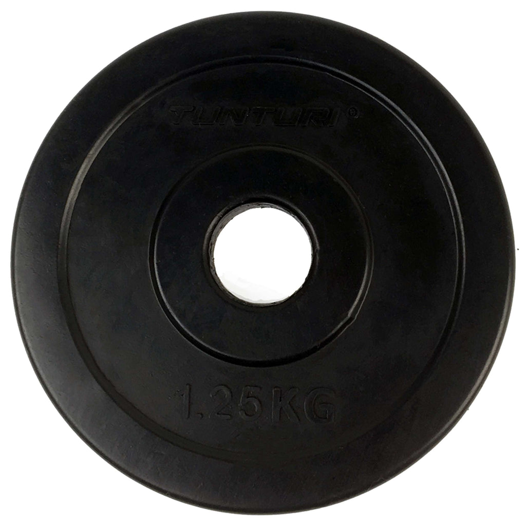Tunturi Rubber Plates 1.25kg - Pair afbeelding 2