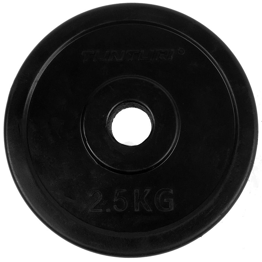 Tunturi Rubber Plates 2.5kg - Pair afbeelding 2