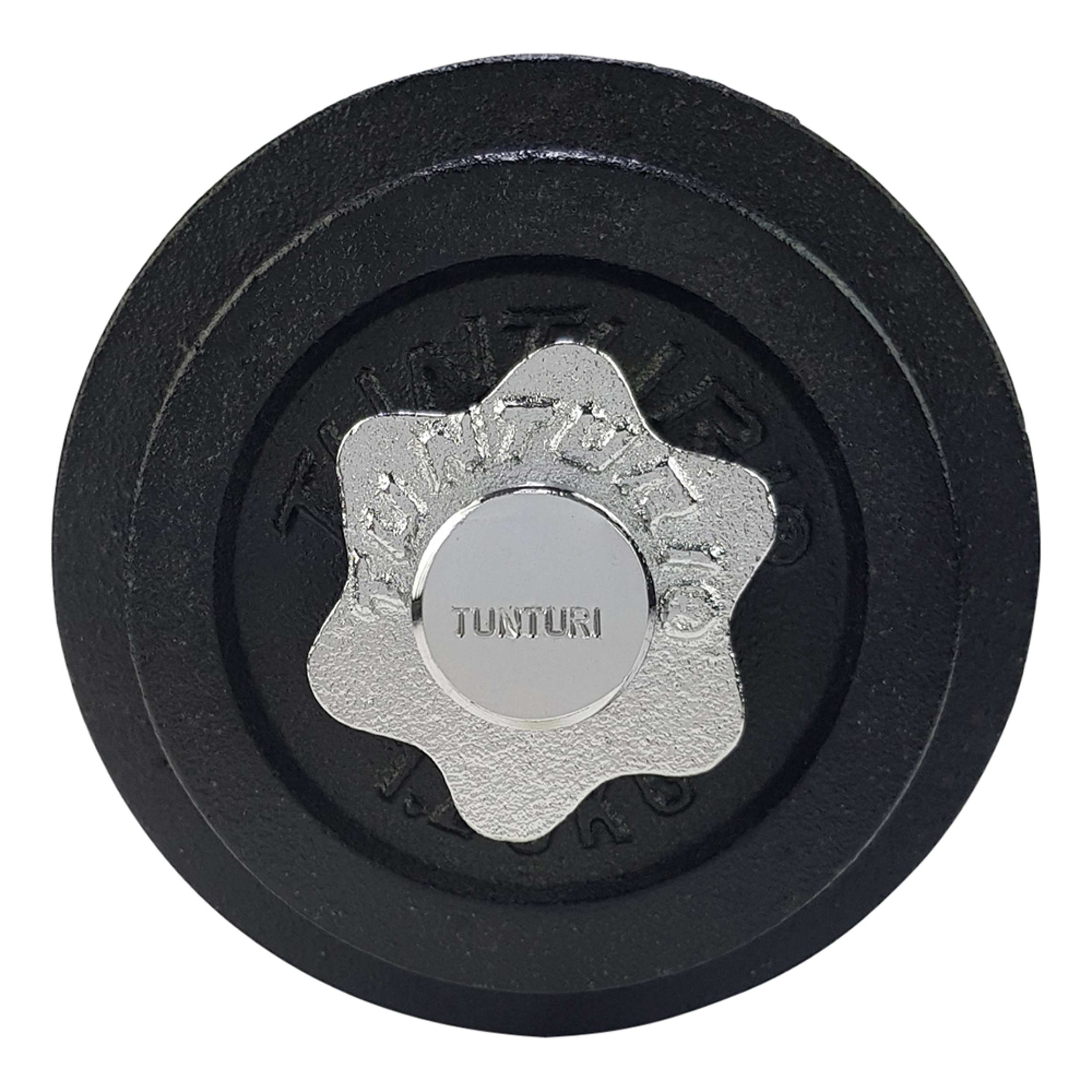 Tunturi Dumbbellset 20kg with 2 Bars Screw afbeelding 10