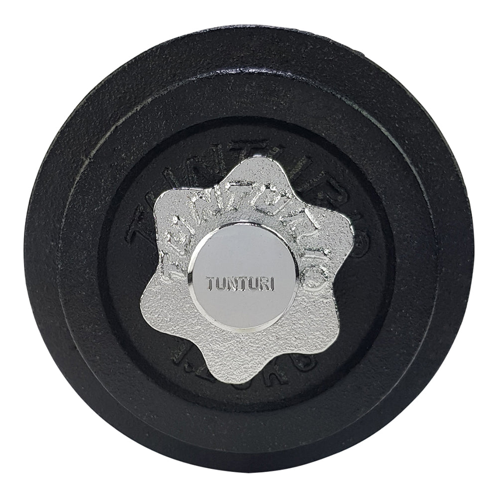 Tunturi Dumbbellset 20kg with 2 Bars Screw afbeelding 10