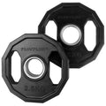 Tunturi Olympic Rubber Plates 2.5kg - Pair