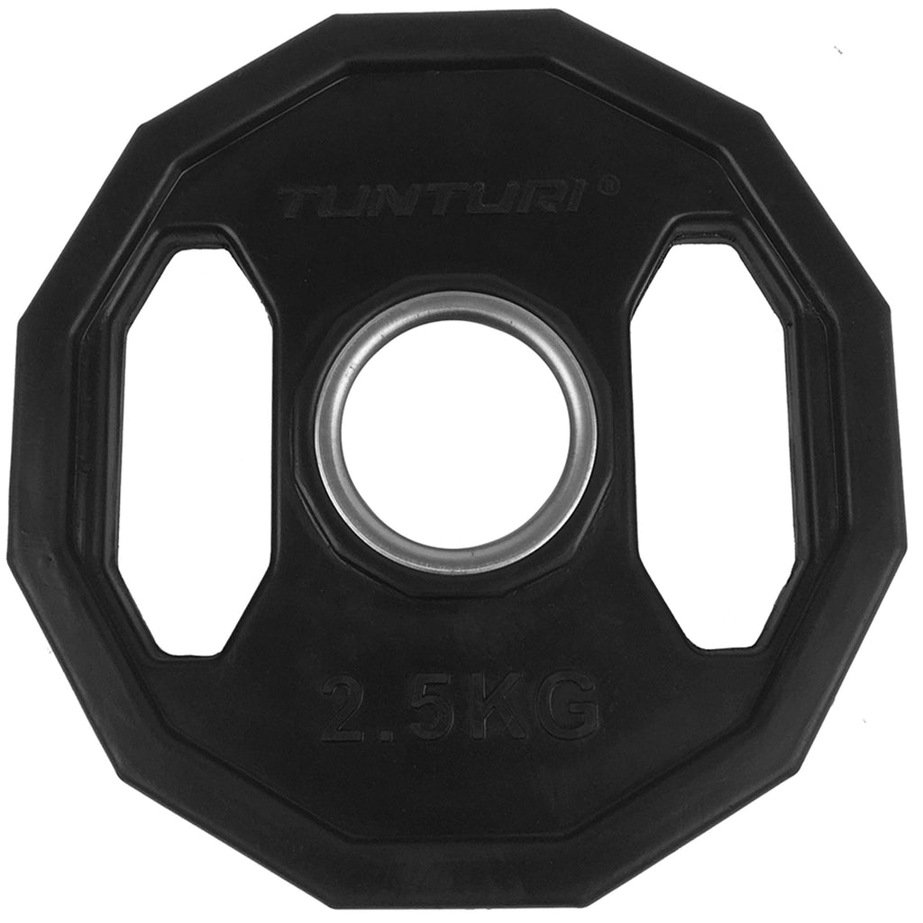 Tunturi Olympic Rubber Plates 2.5kg - Pair afbeelding 2