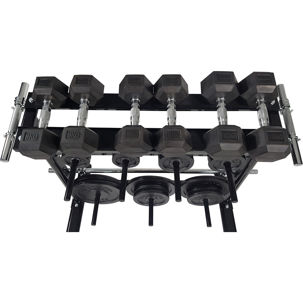 Tunturi Disc & Dumbbell Rack afbeelding 10