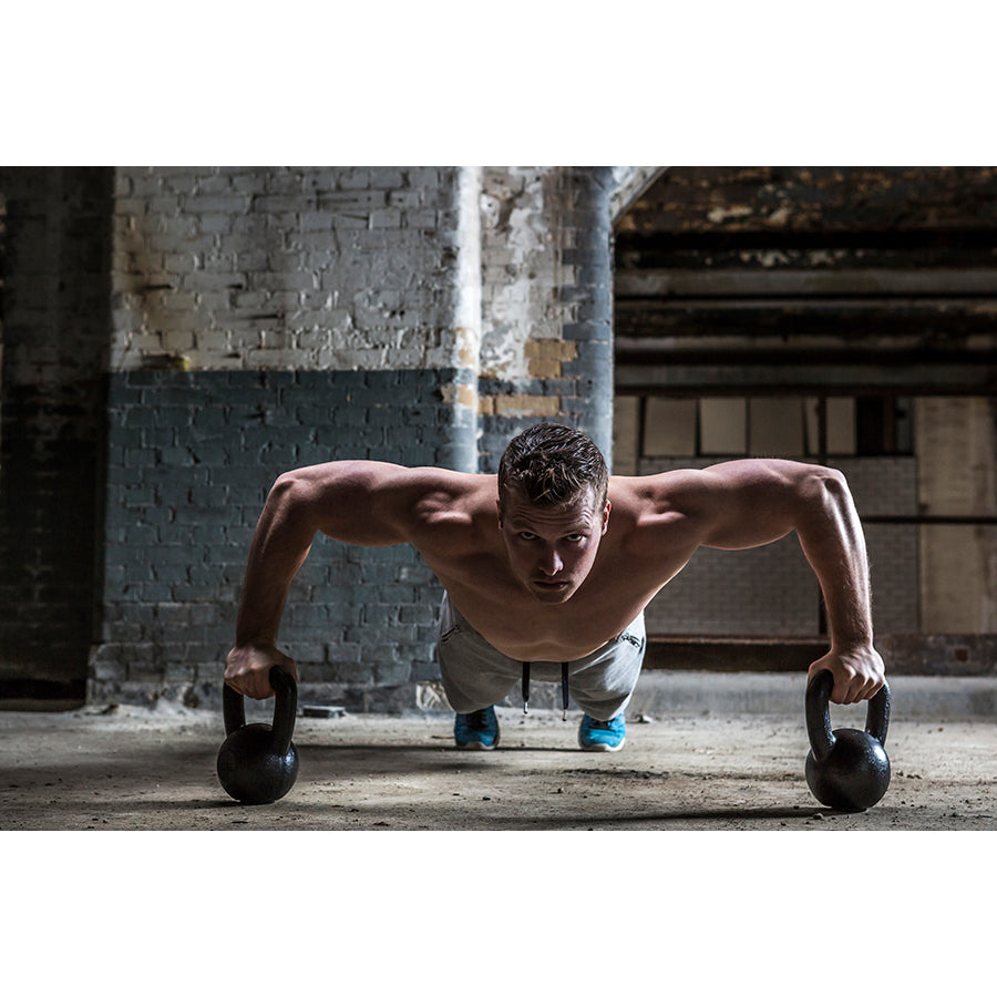 Tunturi Kettlebell Black 28kg afbeelding 5