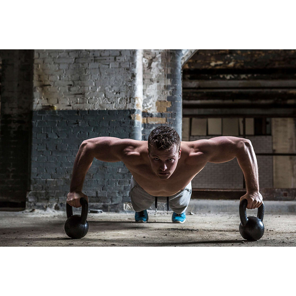Tunturi Kettlebell Black 28kg afbeelding 5
