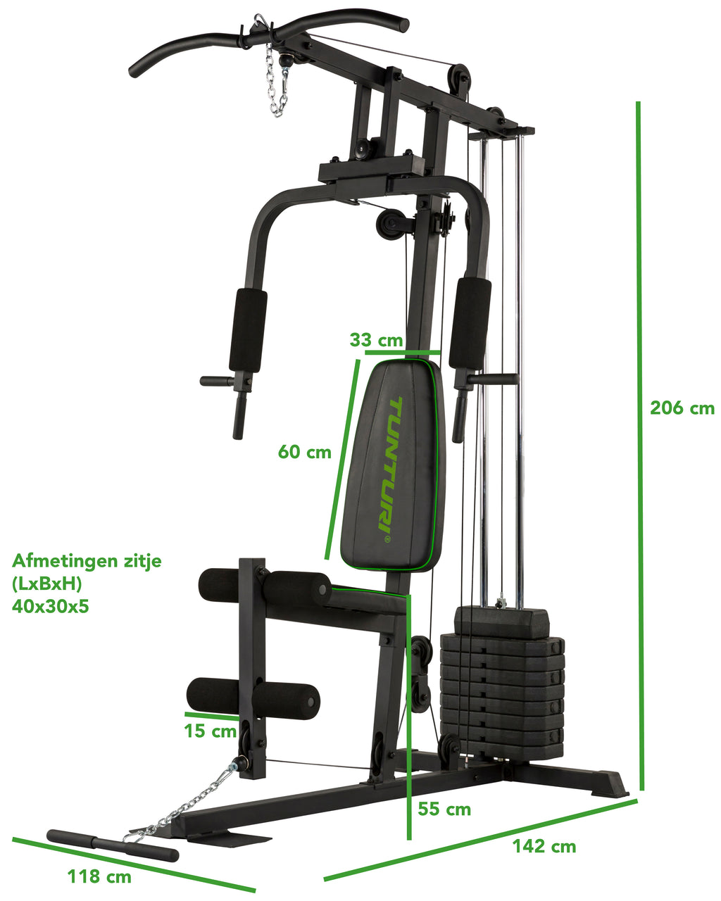 Tunturi HG10 Home Gym (1/3) afbeelding 6