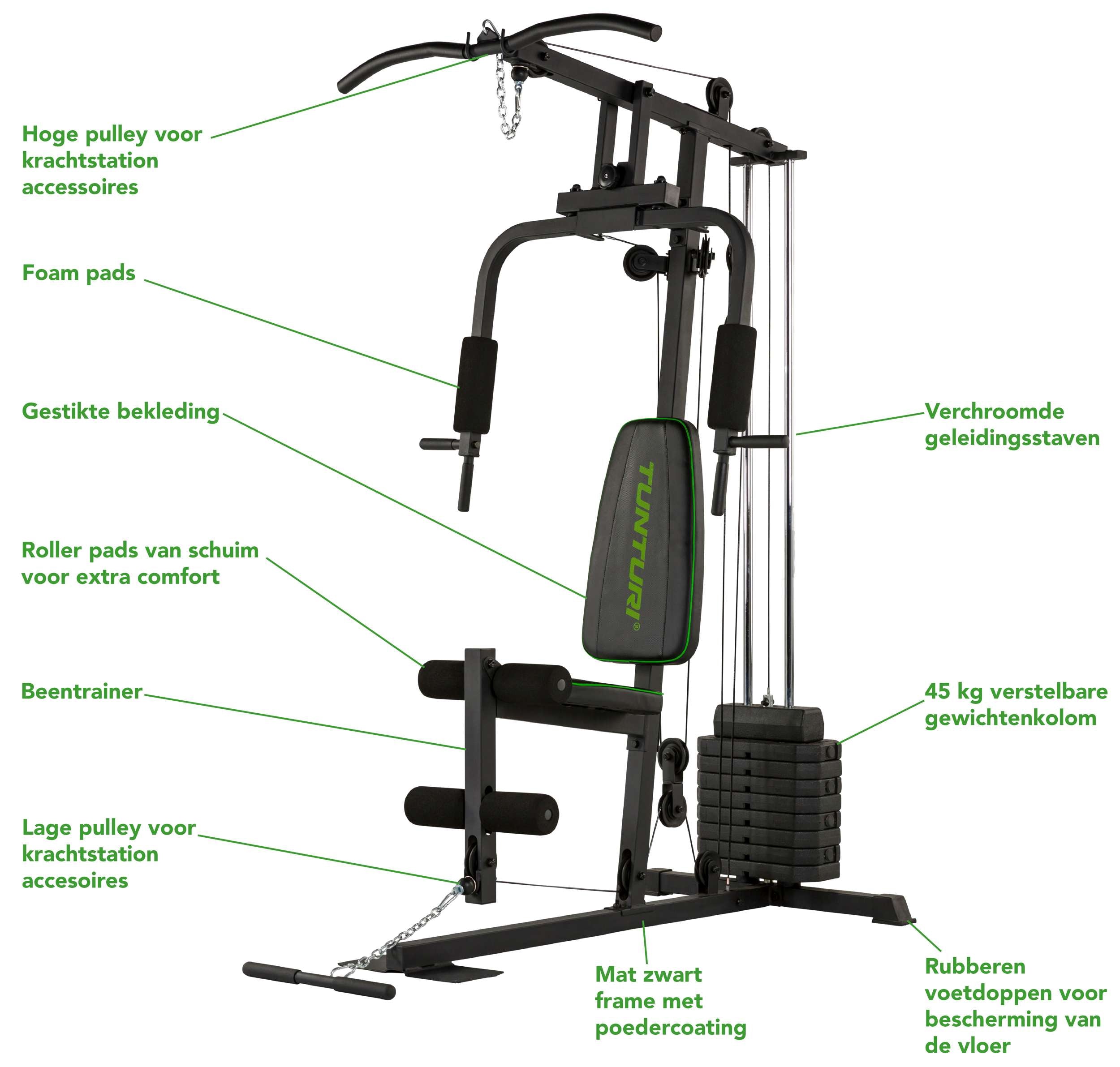 Tunturi HG10 Home Gym (1/3) afbeelding 5