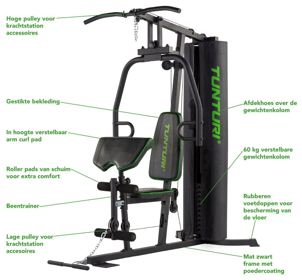 Tunturi HG20 Home Gym (1/3) afbeelding 4