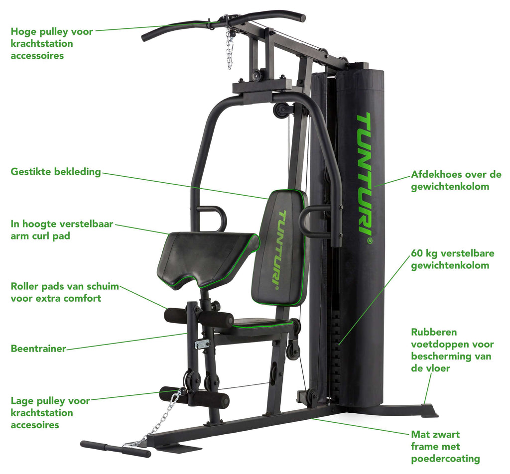 Tunturi HG20 Home Gym (1/3) afbeelding 4
