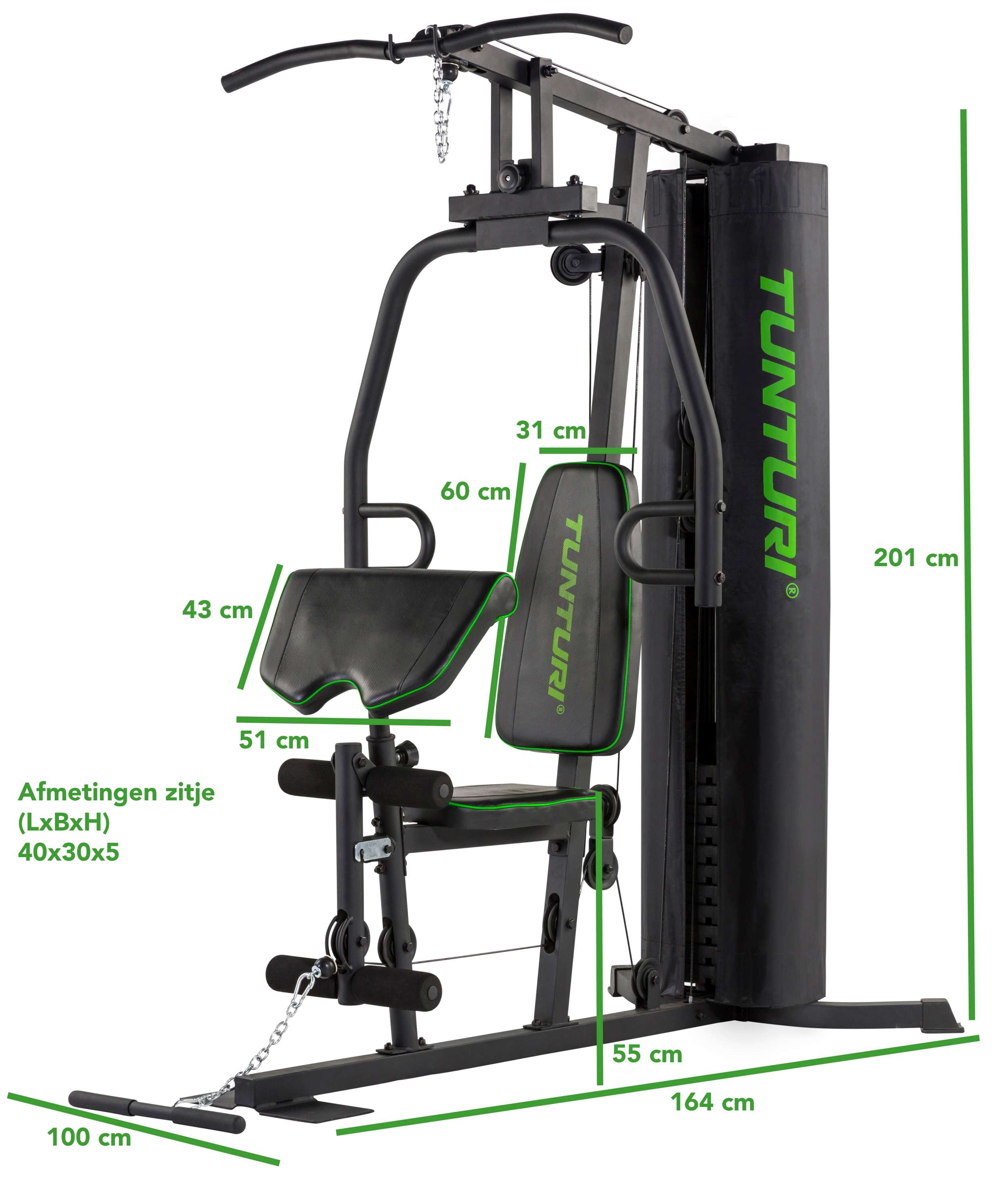 Tunturi HG20 Home Gym (1/3) afbeelding 5