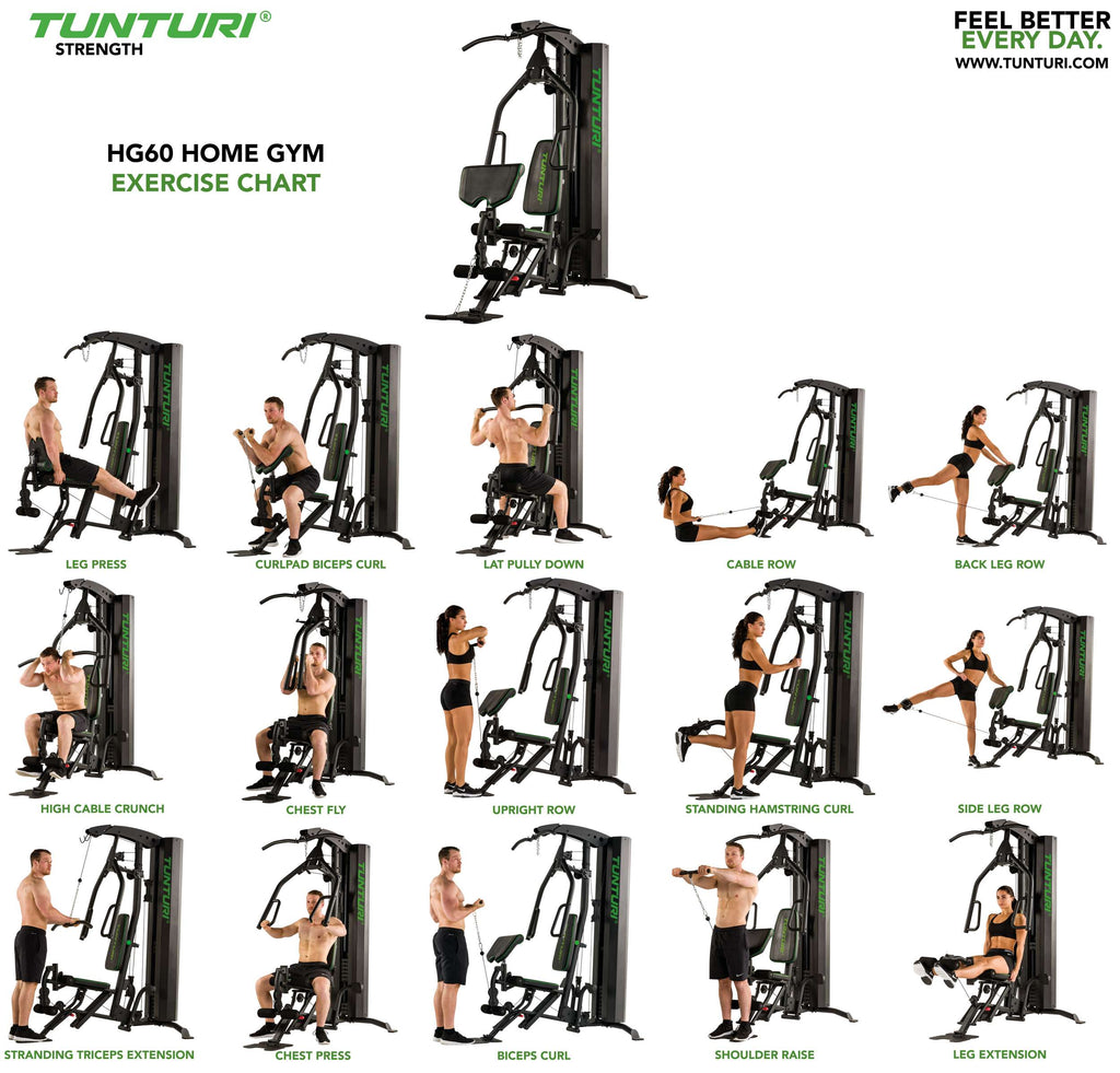 Tunturi HG60 Home Gym (1/5) afbeelding 3