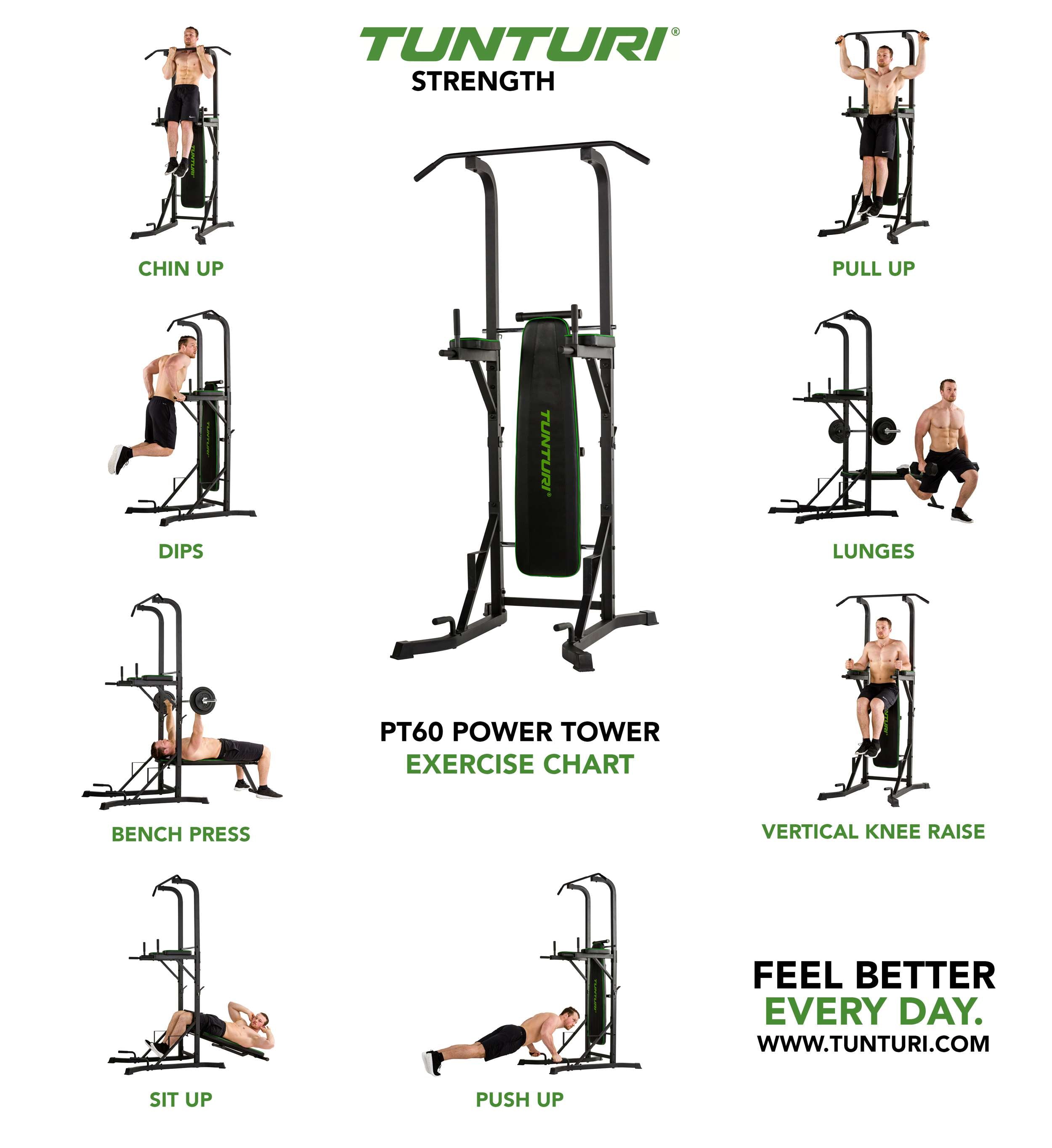 Tunturi PT60 Power Tower afbeelding 3