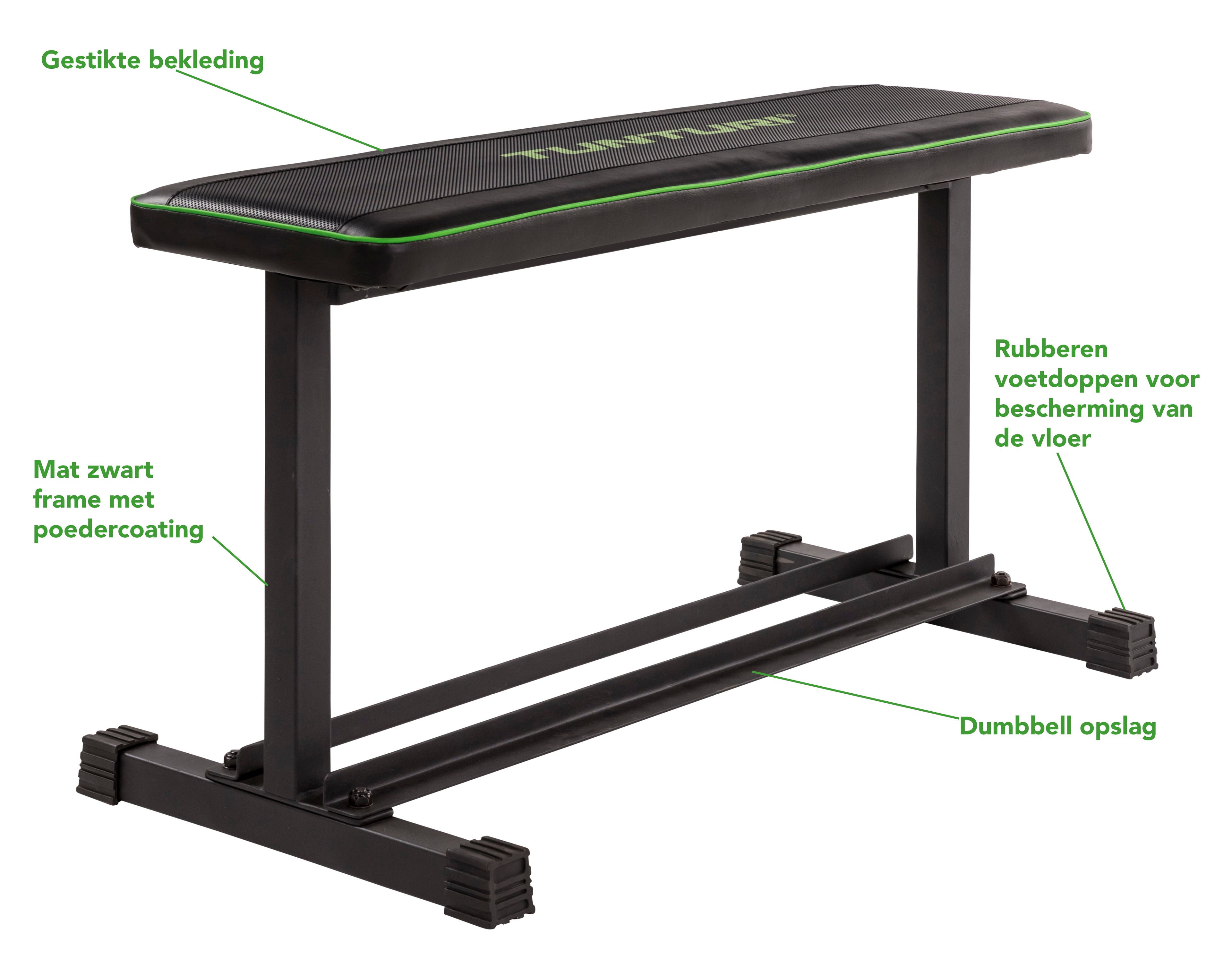 Tunturi FB20 Flat Bench afbeelding 4