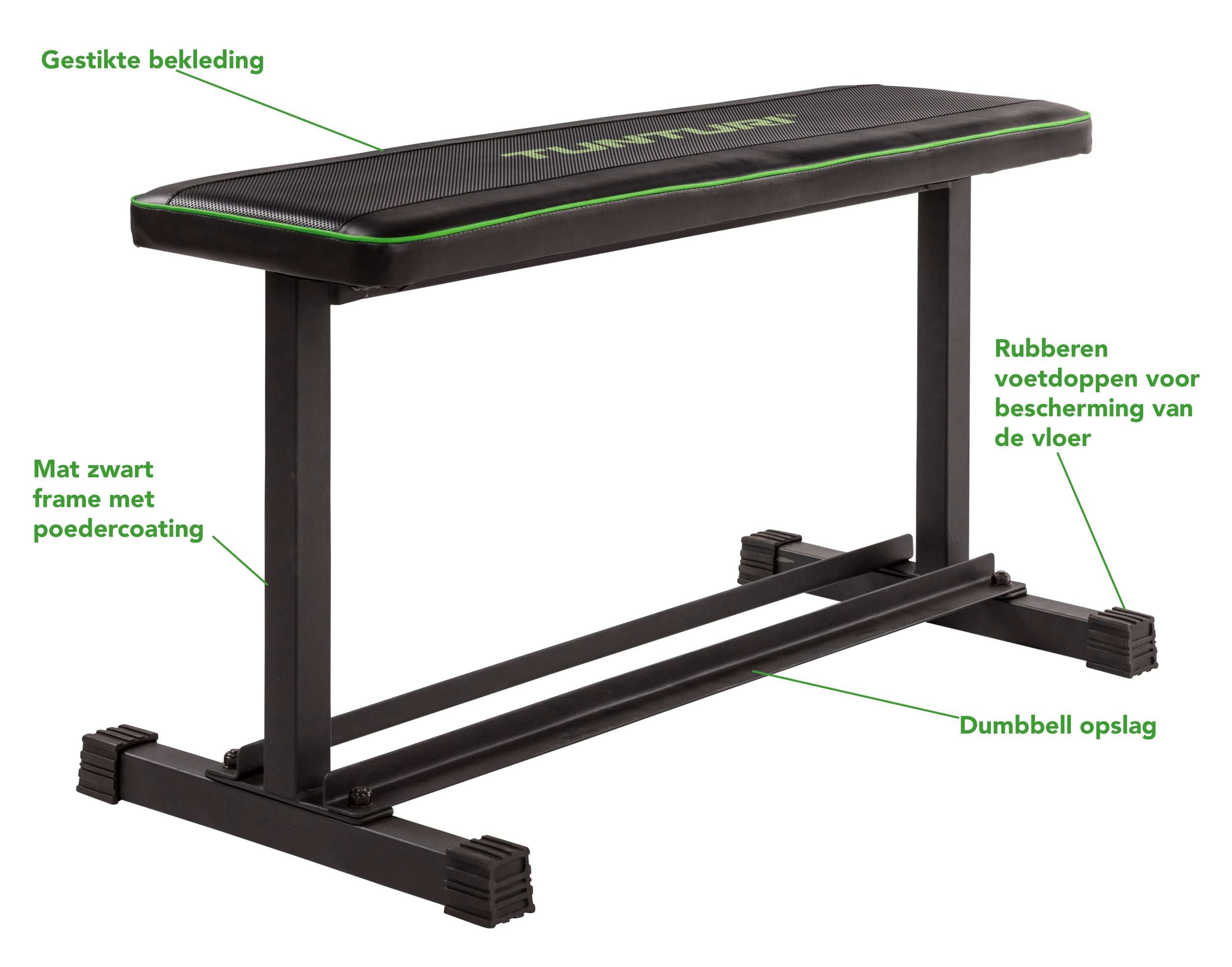 Tunturi FB20 Flat Bench afbeelding 4