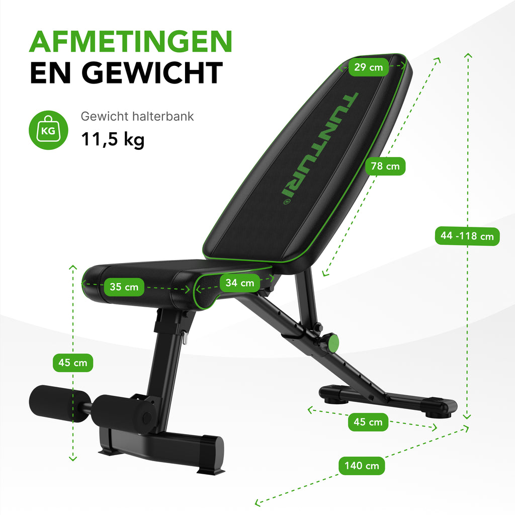 Tunturi UB20 Utility Bench afbeelding 8