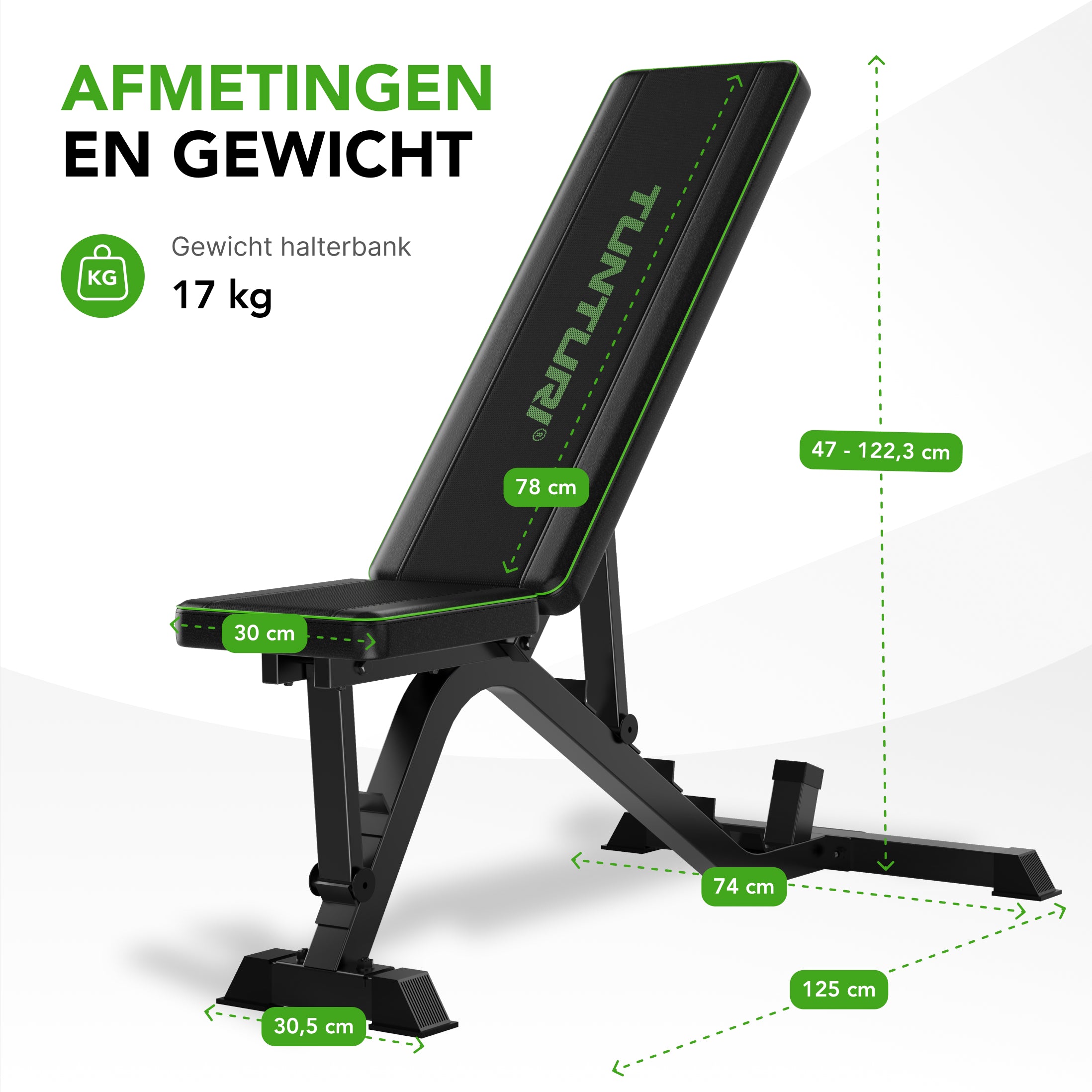 Tunturi UB40 Utility Bench afbeelding 4