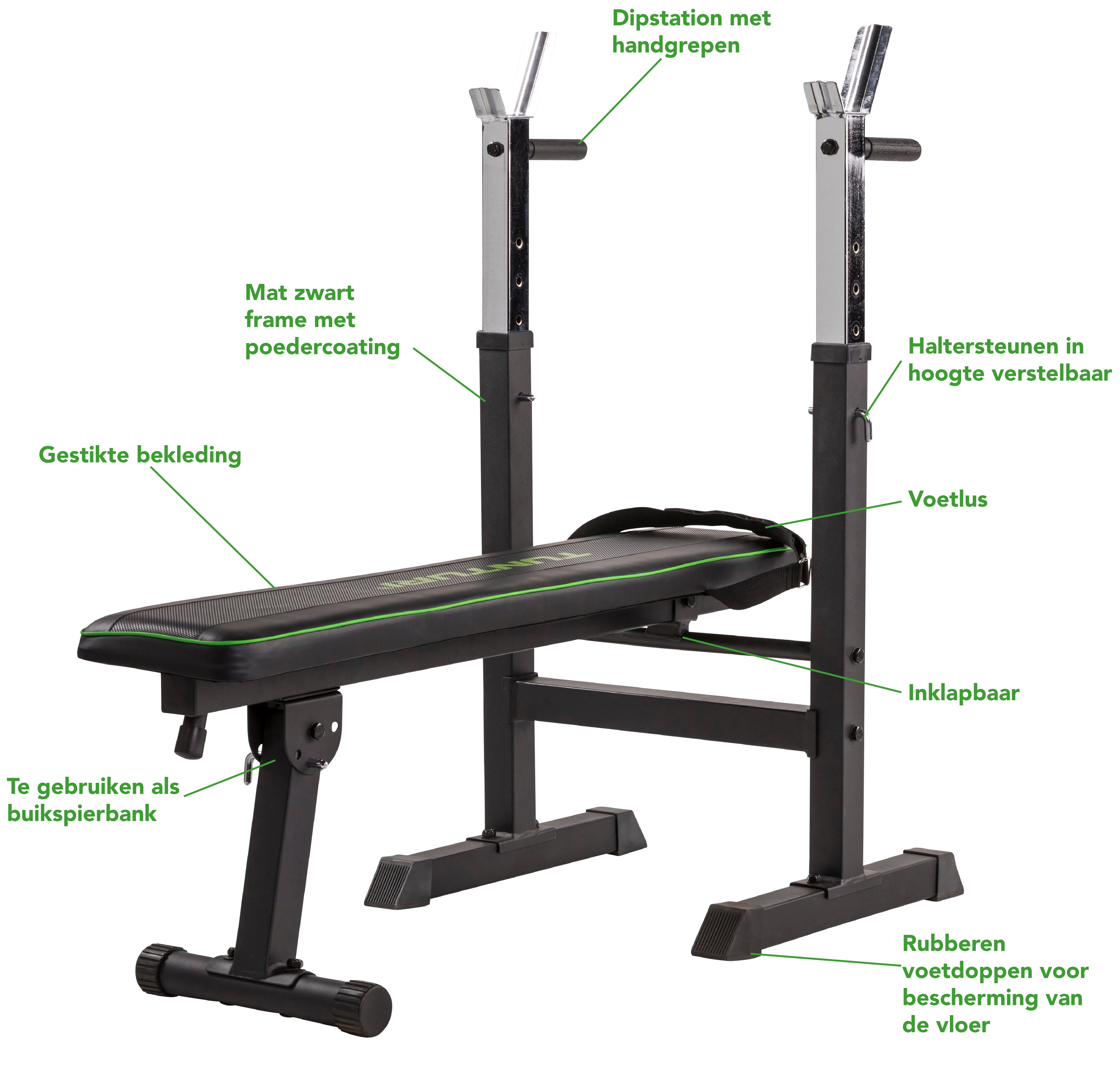 Tunturi WB20 Basic Weight Bench afbeelding 6