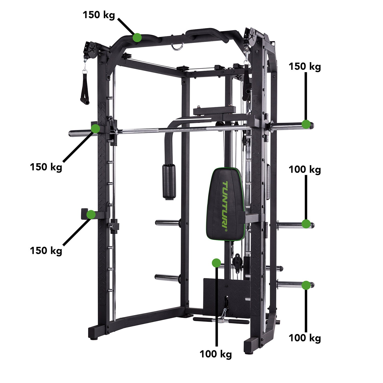 Tunturi SM80 Full Smith (1/3) afbeelding 5