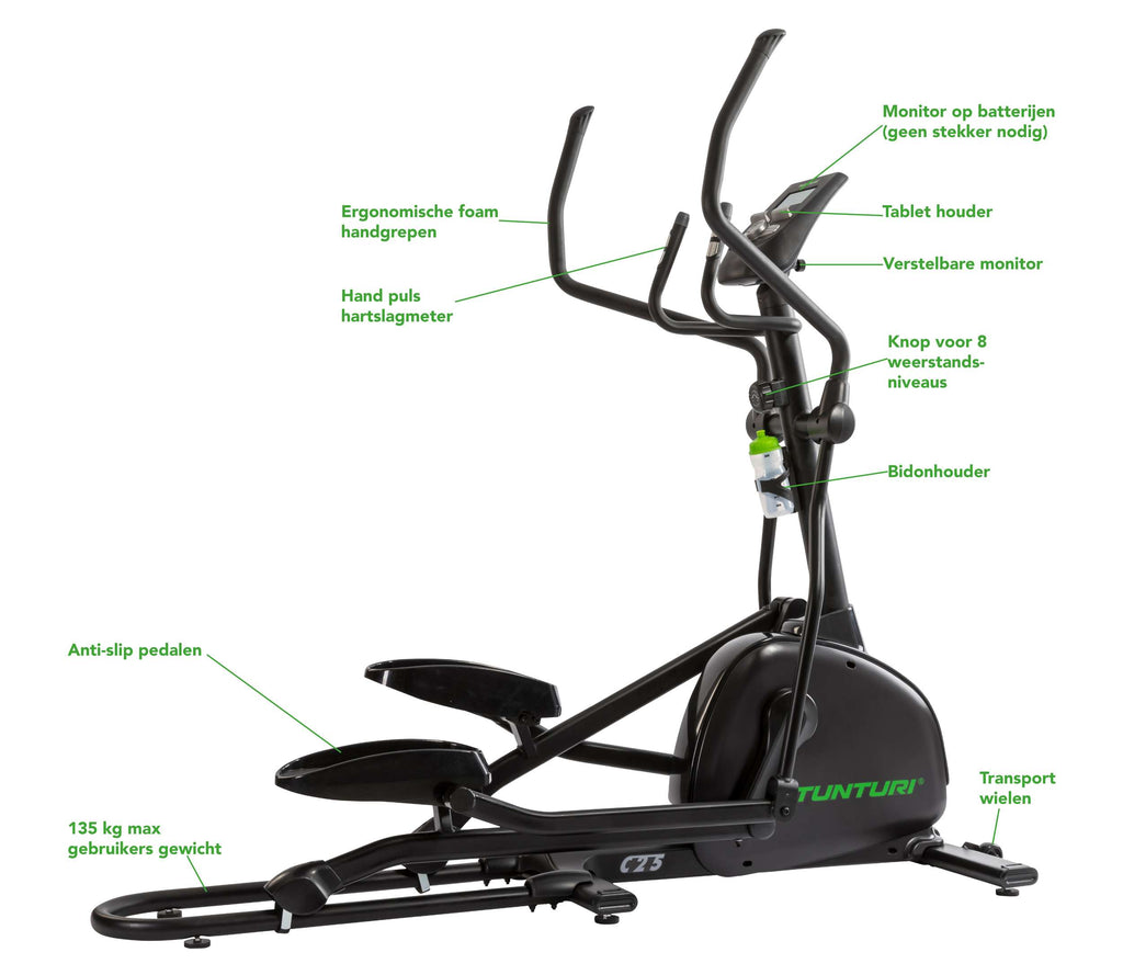 Tunturi C25-F Crosstrainer Compentence afbeelding 4