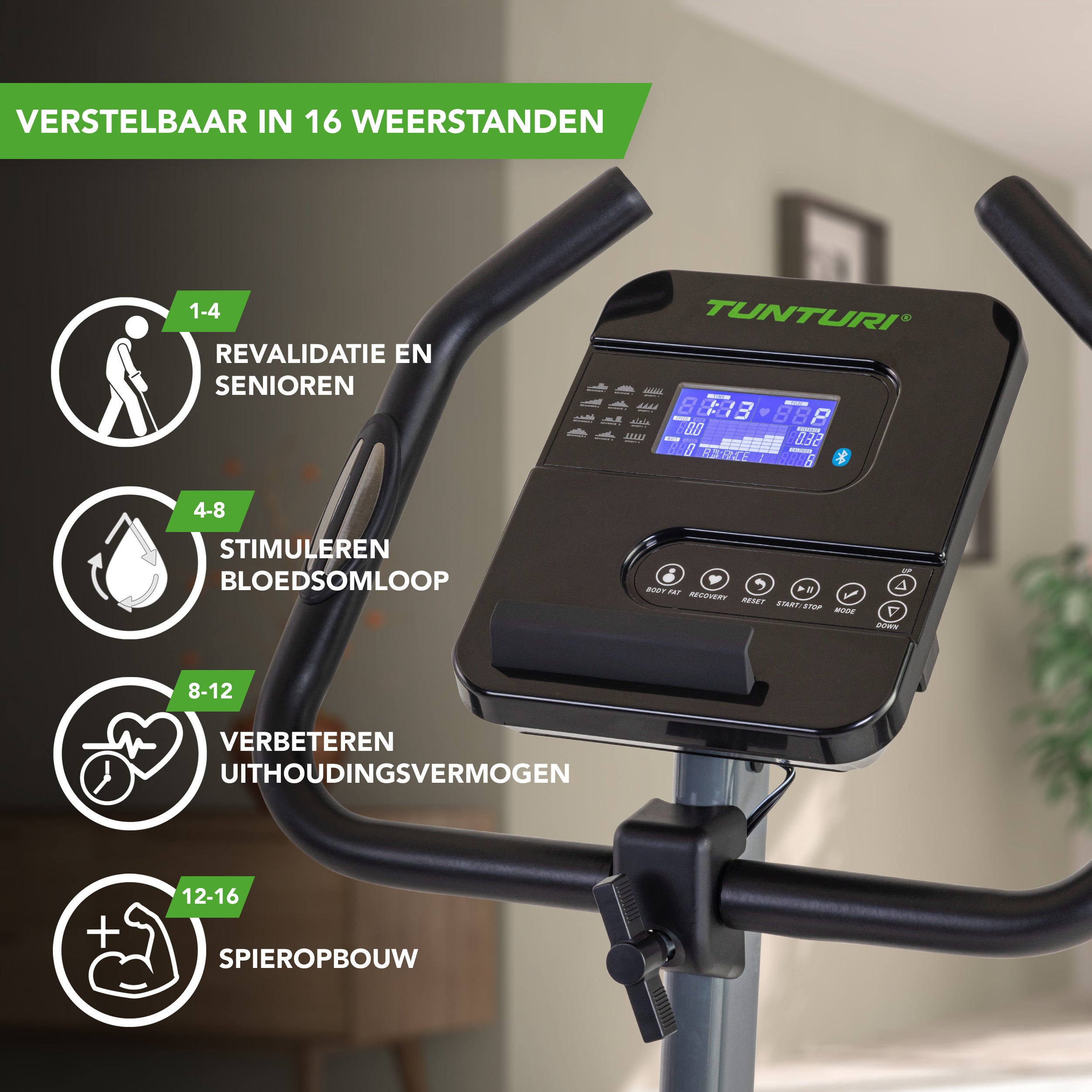 Tunturi Cardio Fit E35 Ergometer afbeelding 2