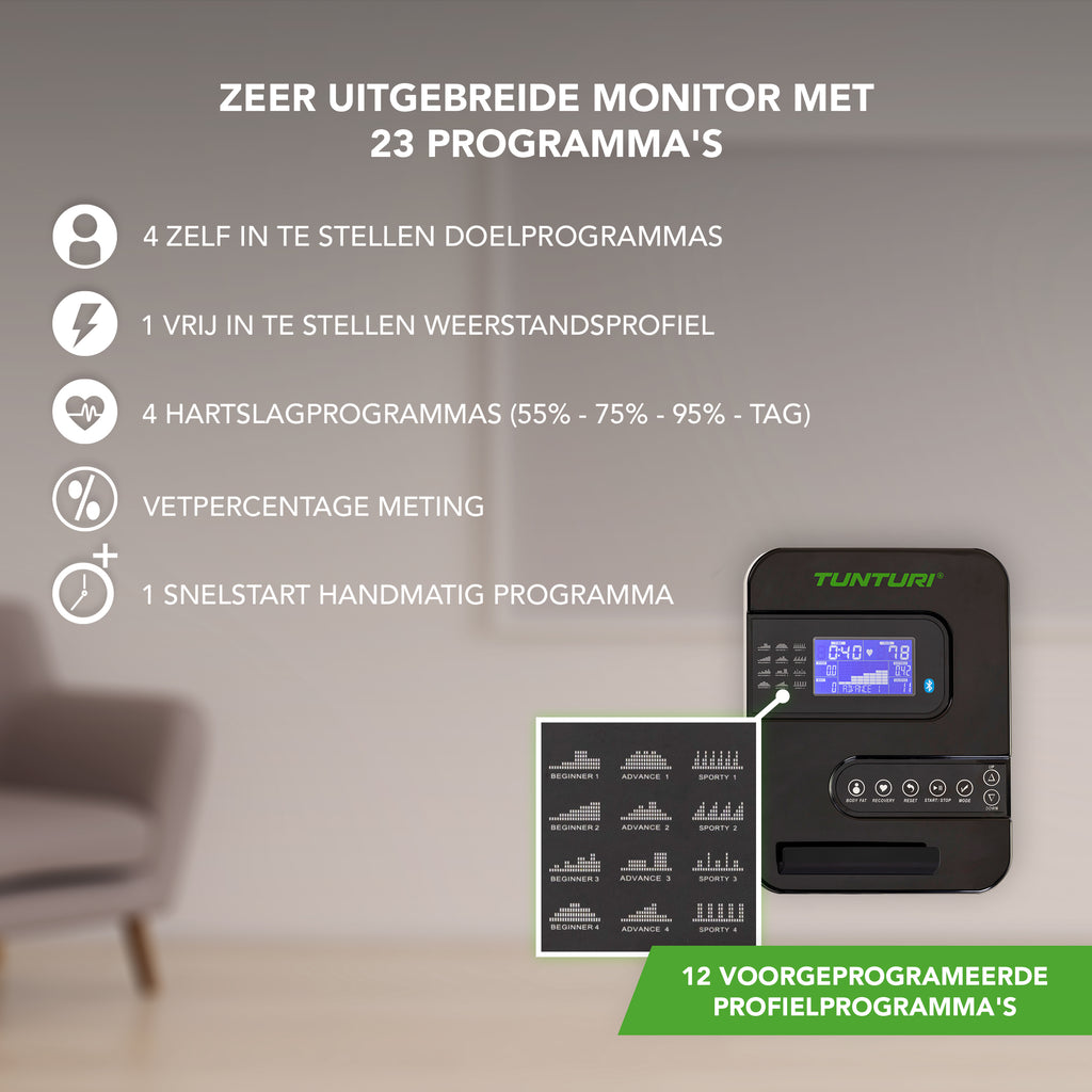 Tunturi Cardio Fit E35 Ergometer afbeelding 6