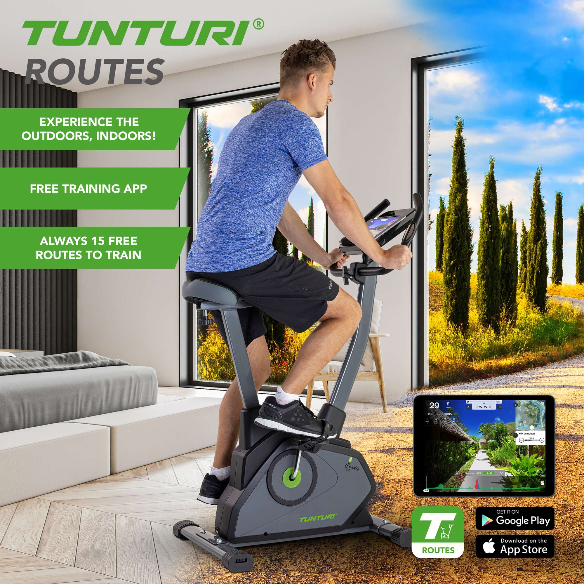 Tunturi Cardio Fit E35 Ergometer afbeelding 7