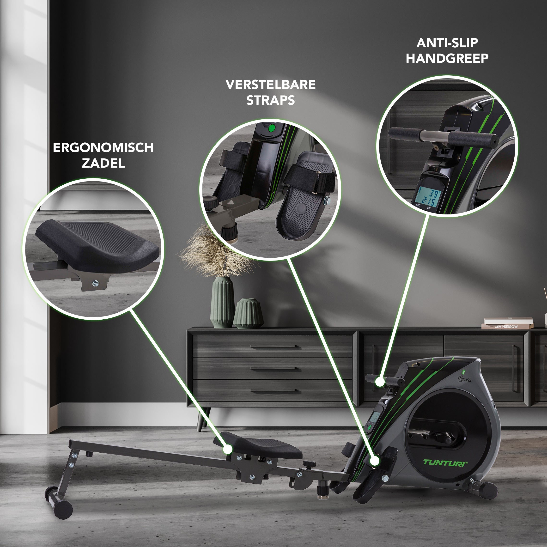 Tunturi Cardio Fit R20 Rower afbeelding 4