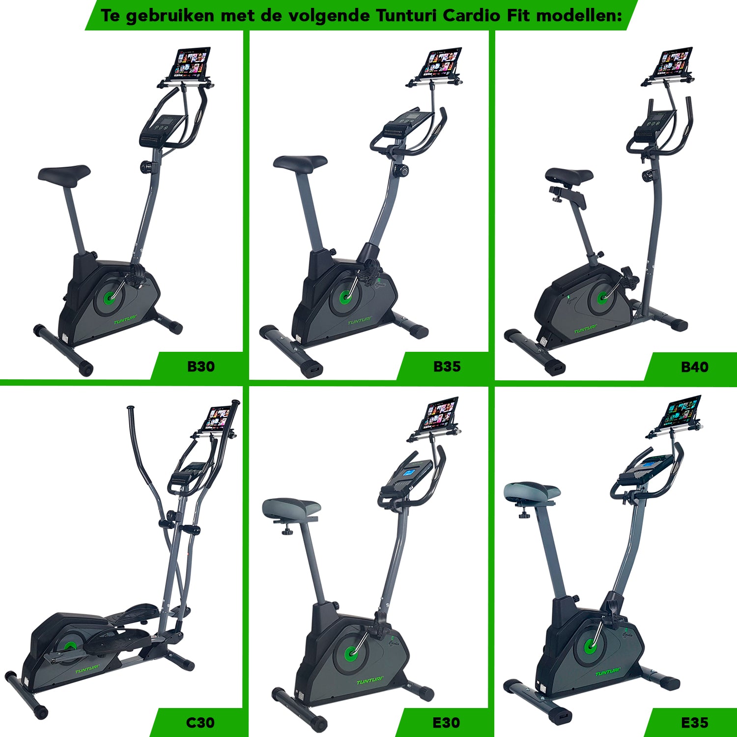 Tablet/Phone holder for B35,B40,C30 Cardio Fit afbeelding 7