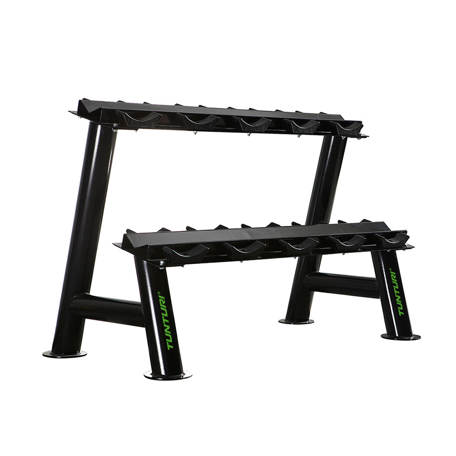 Tunturi Pro Dumbbell Rack Plates (2pcs), Incl 5 Saddles