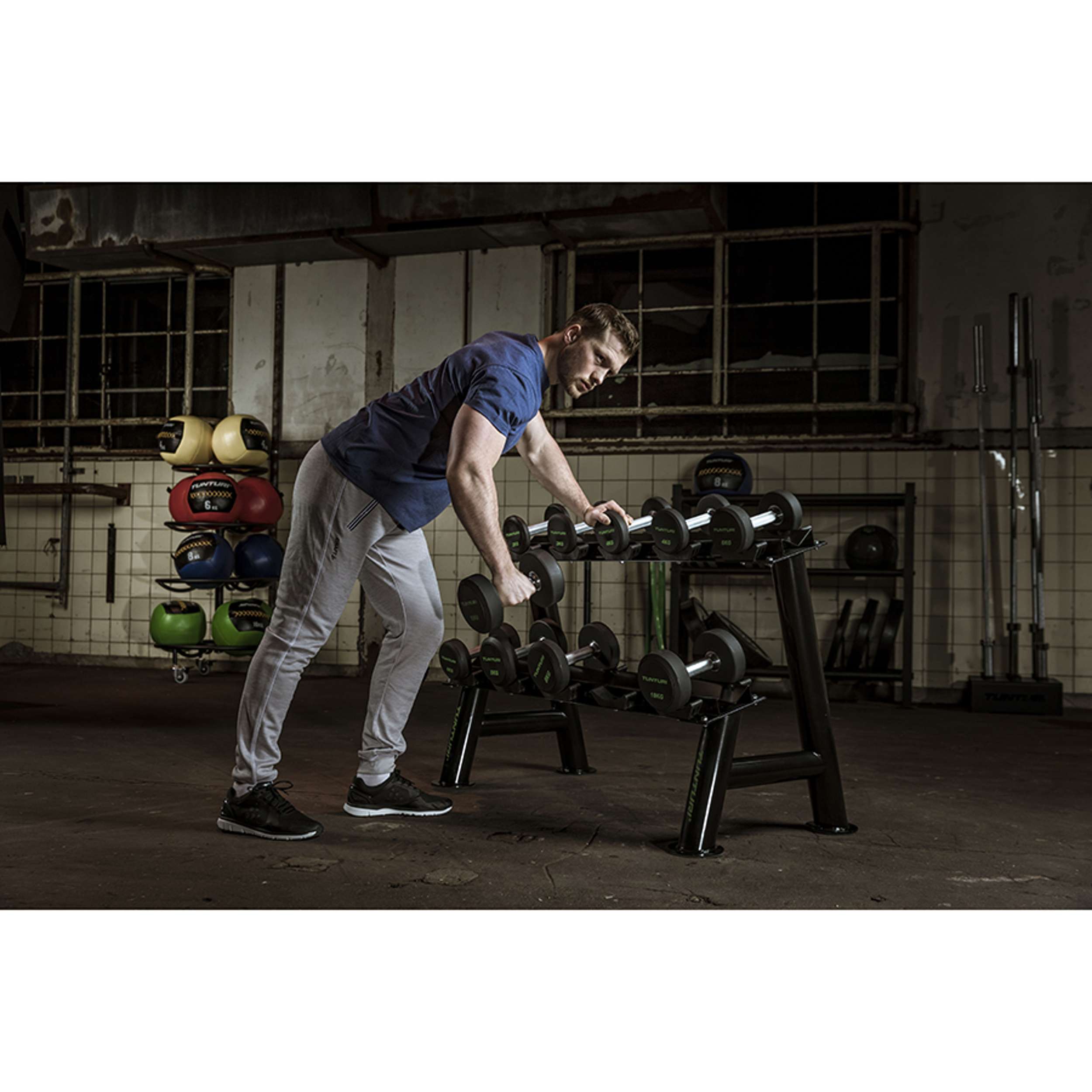 Tunturi Pro Dumbbell Rack Plates (2pcs), Incl 5 Saddles afbeelding 5