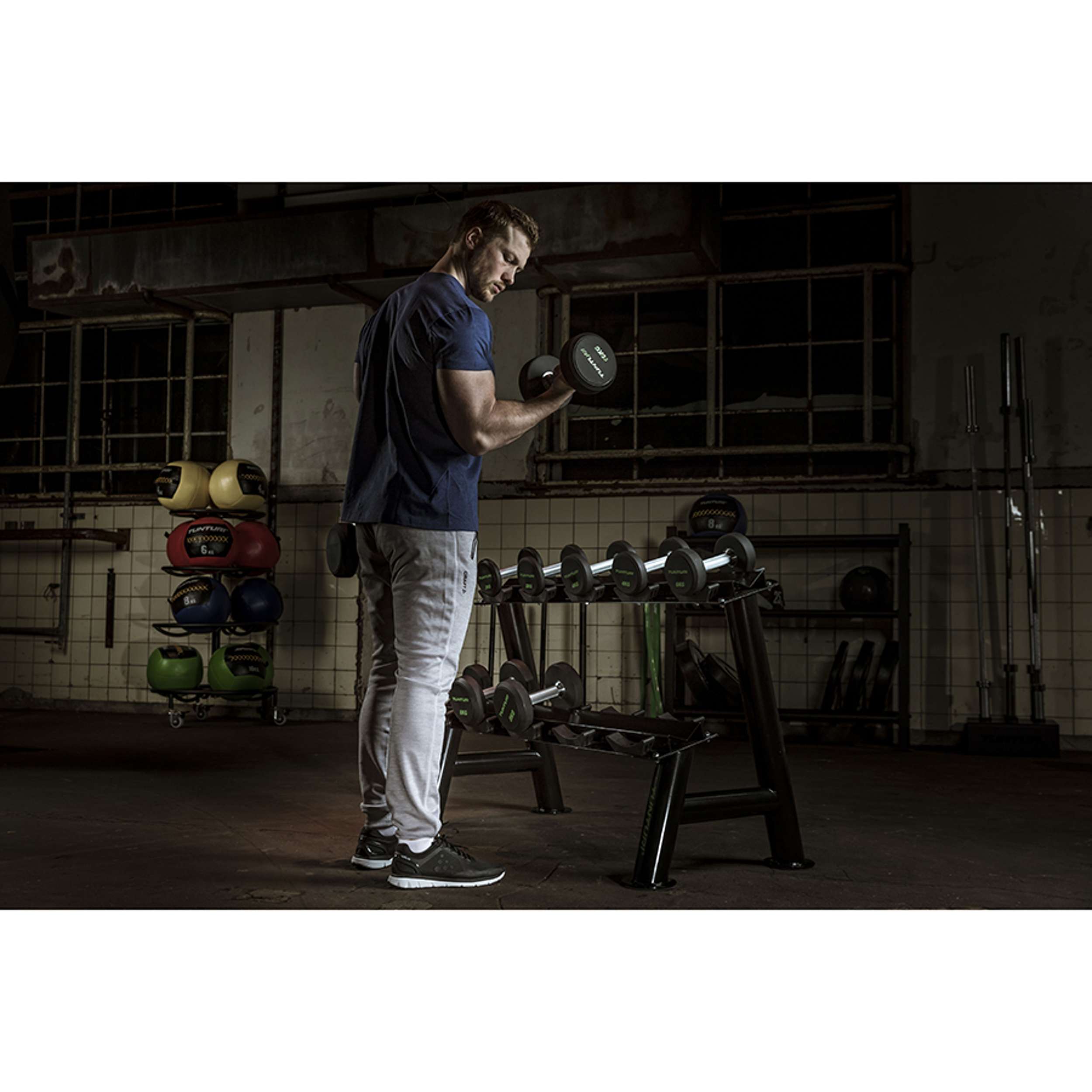 Tunturi Pro Dumbbell Rack Plates (2pcs), Incl 5 Saddles afbeelding 6