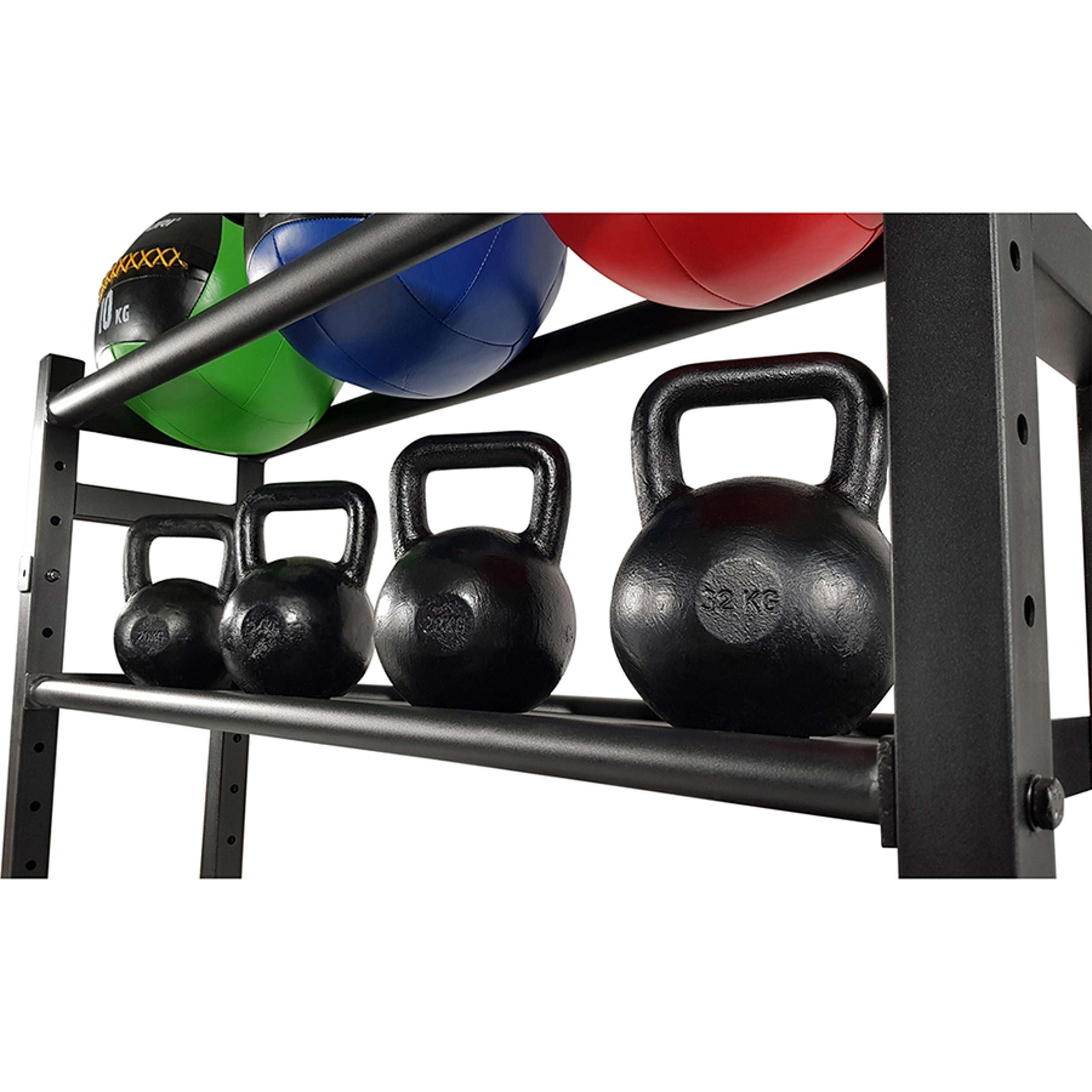 Tunturi Wall-Kettle-Bumper Multi Storage Rack (1/2) afbeelding 5