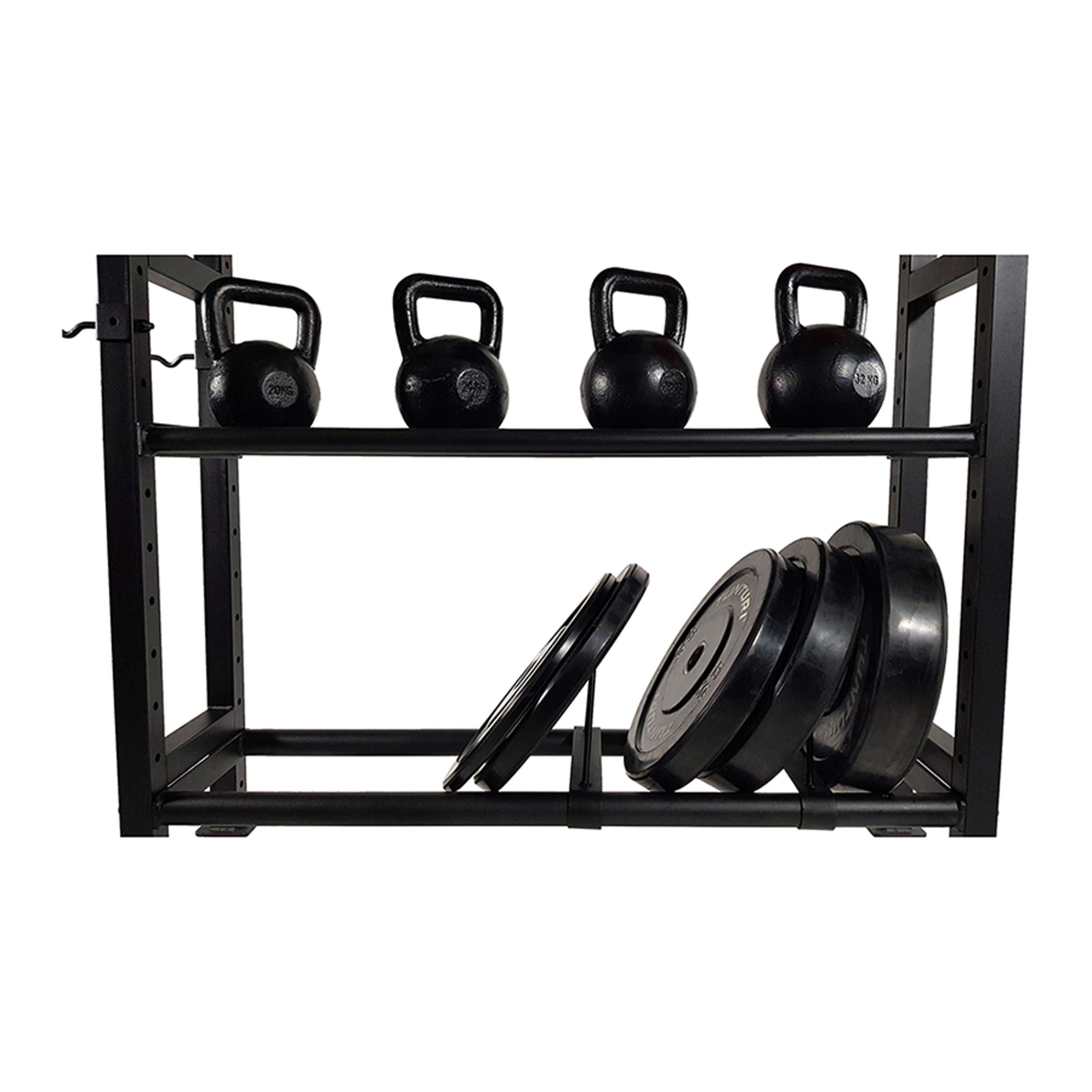 Tunturi Wall-Kettle-Bumper Multi Storage Rack (1/2) afbeelding 10
