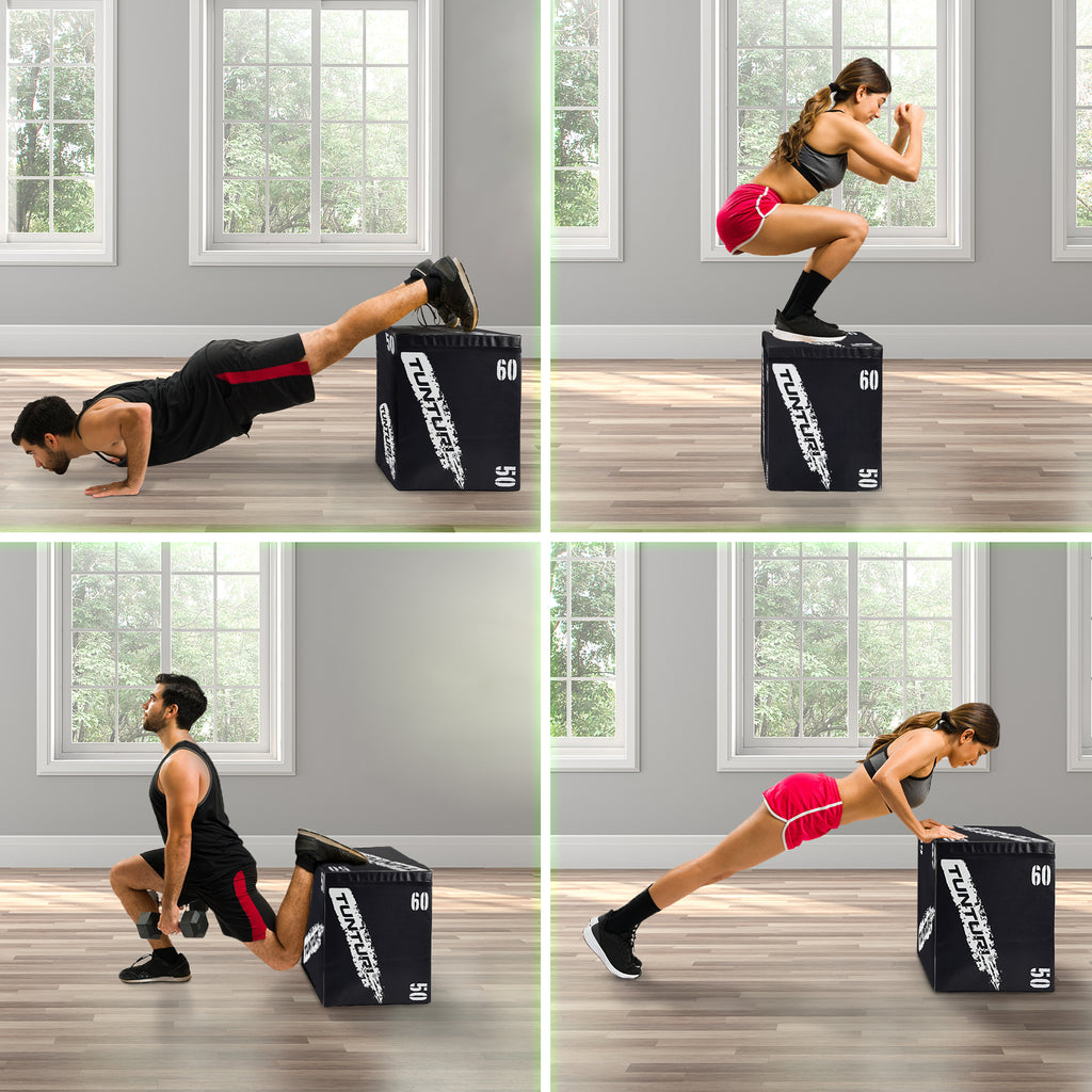 Tunturi Plyo Box Soft (EVA) 40/50/60cm afbeelding 4