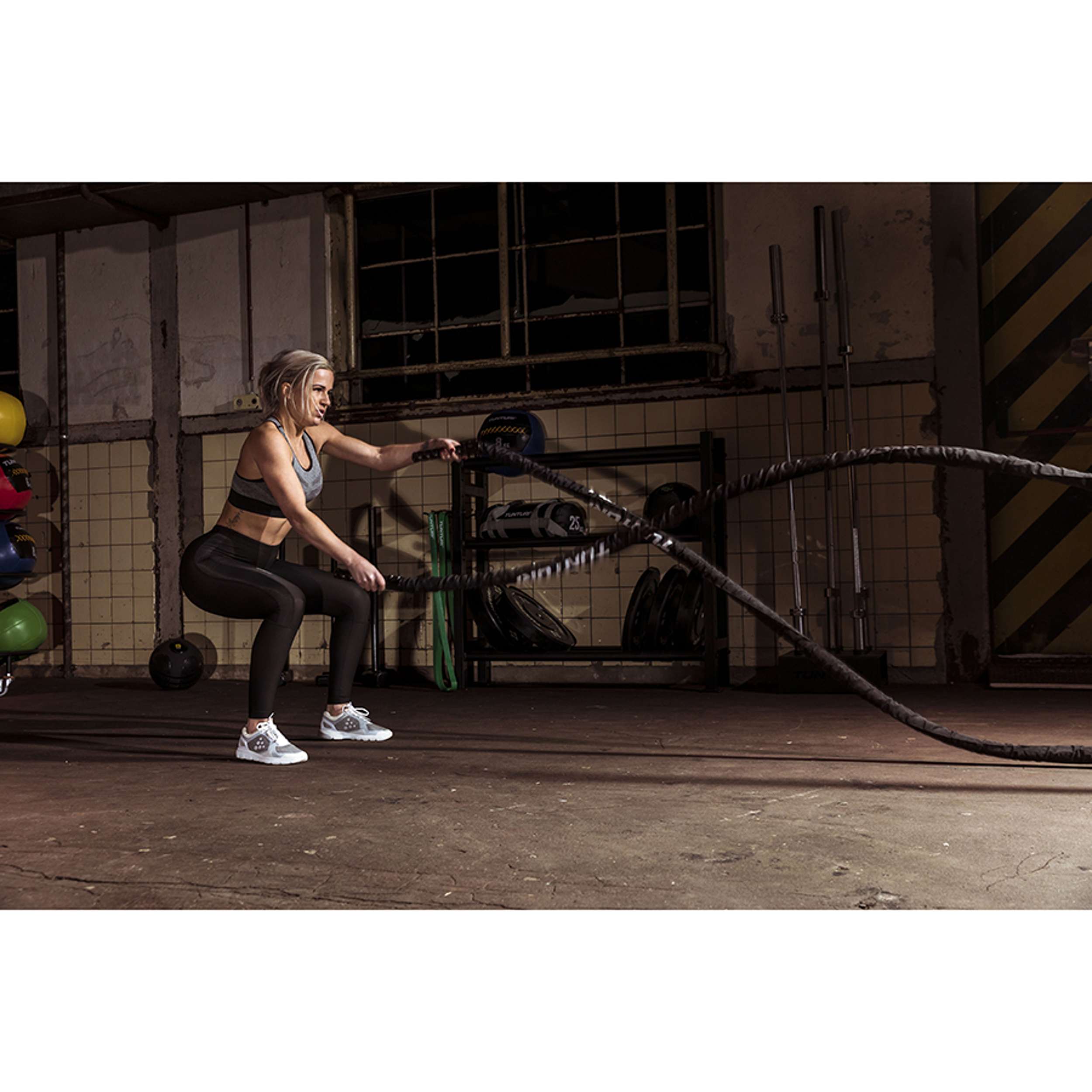 Tunturi Pro Battle Rope With Protection - 15m afbeelding 2