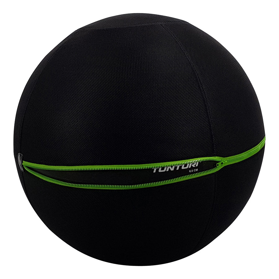 Tunturi Gymball Cover 65cm With Green Zipper afbeelding 6
