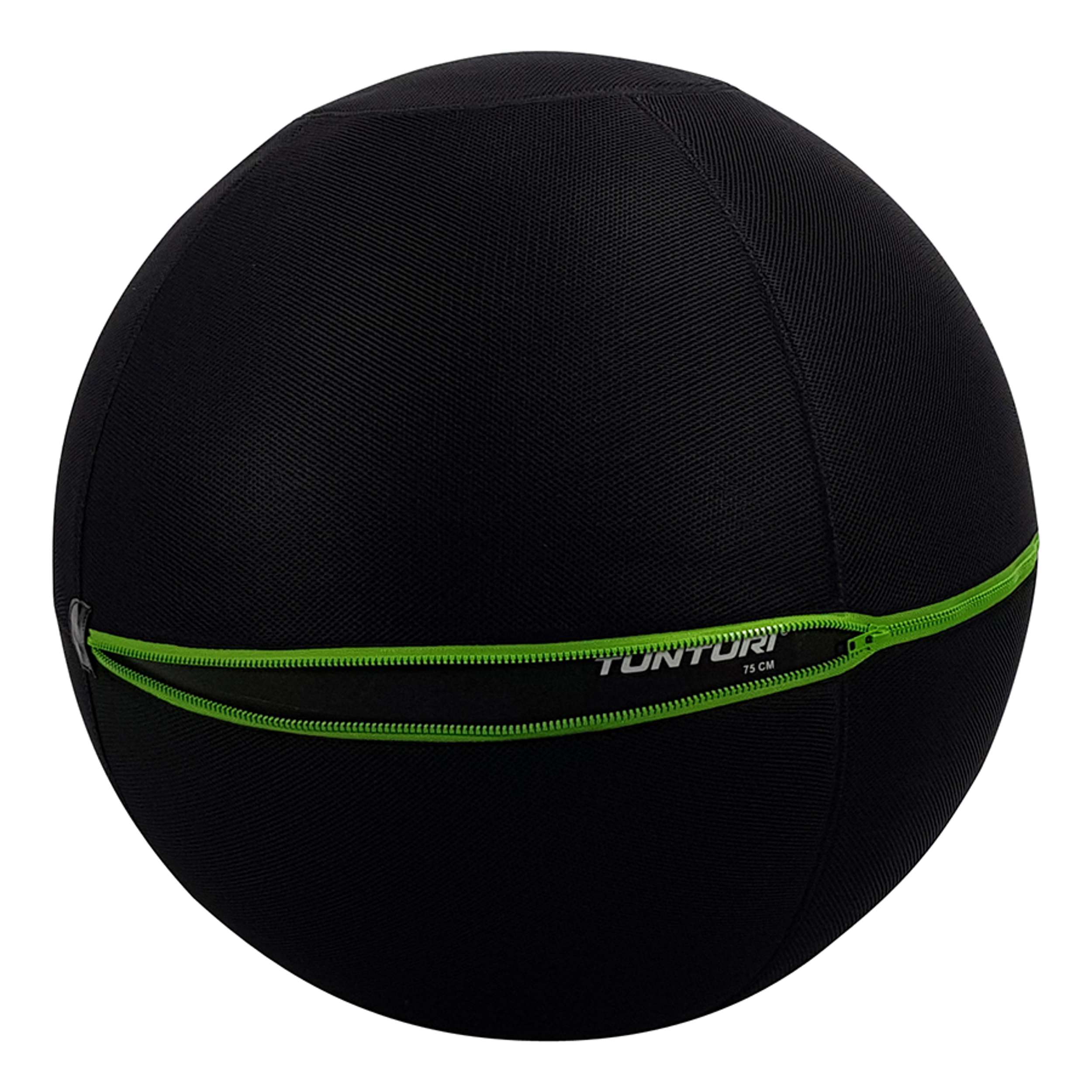Tunturi Gymball Cover 75cm With Green Zipper afbeelding 6