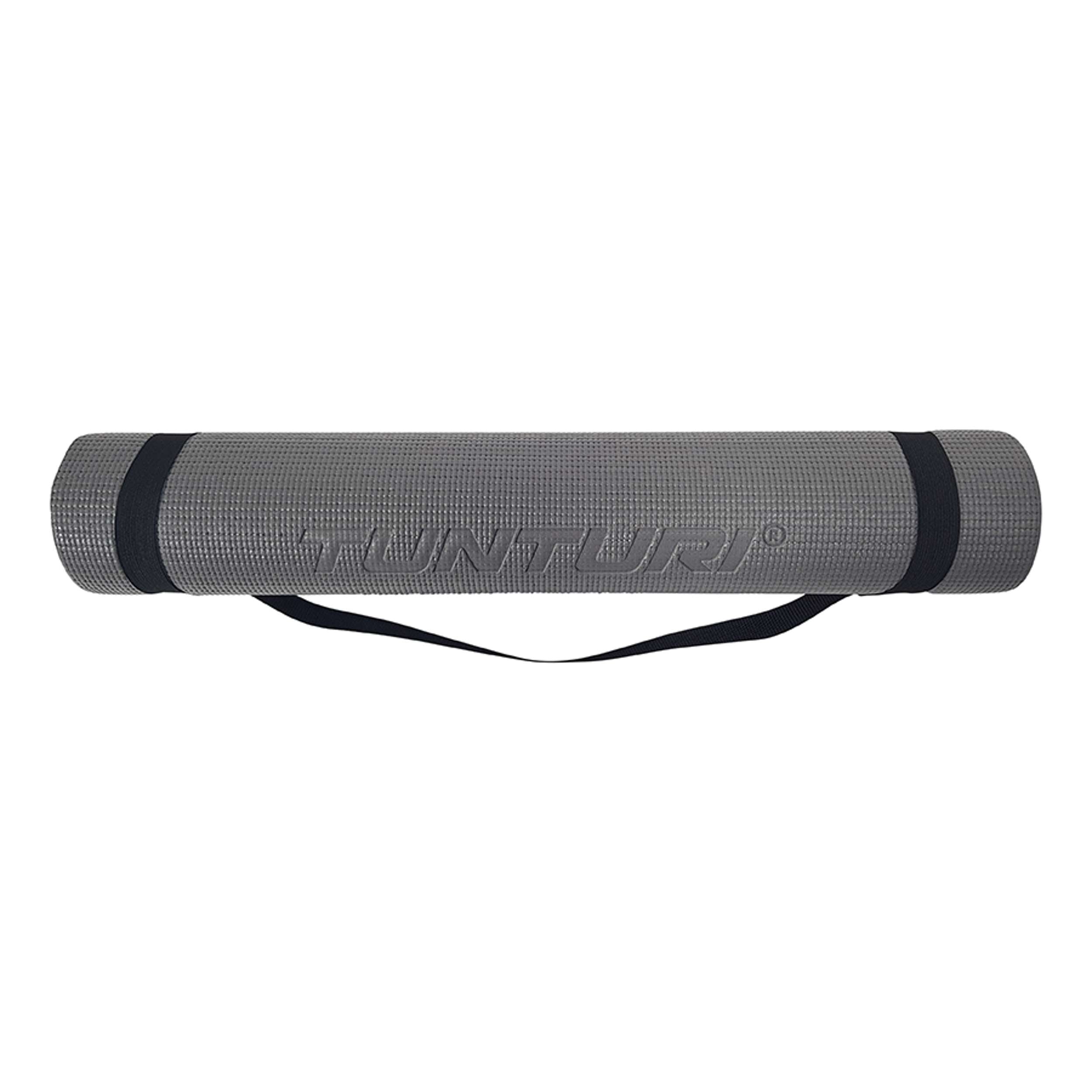 Tunturi PVC Yogamat 4mm Anthracite With Printc afbeelding 13