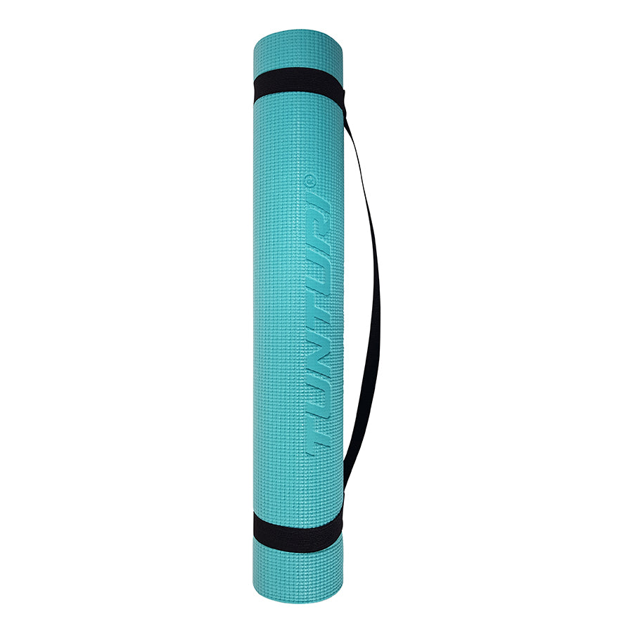 Tunturi PVC Yogamat 4mm Turquoise afbeelding 11