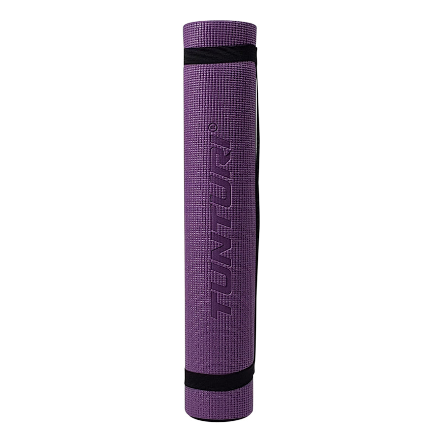 Tunturi PVC Yogamat 4mm Purple afbeelding 2