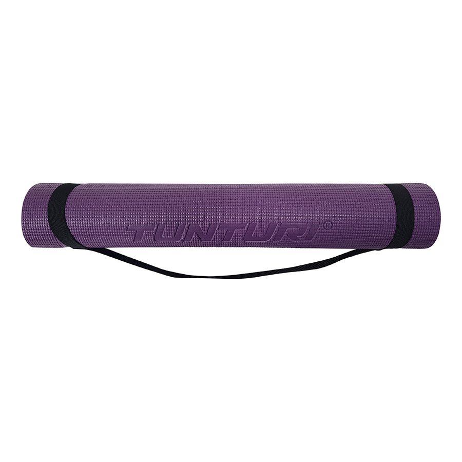 Tunturi PVC Yogamat 4mm Purple afbeelding 12