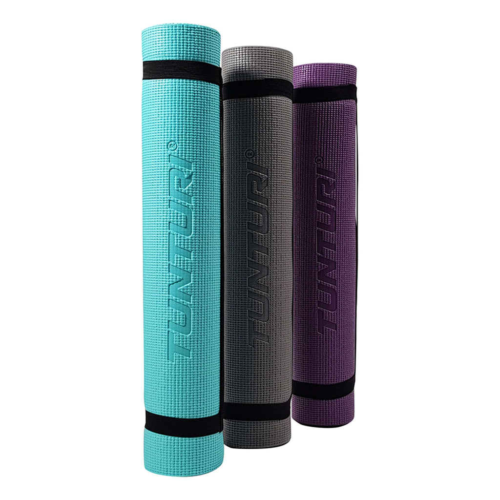 Tunturi PVC Yogamat 4mm Purple afbeelding 14