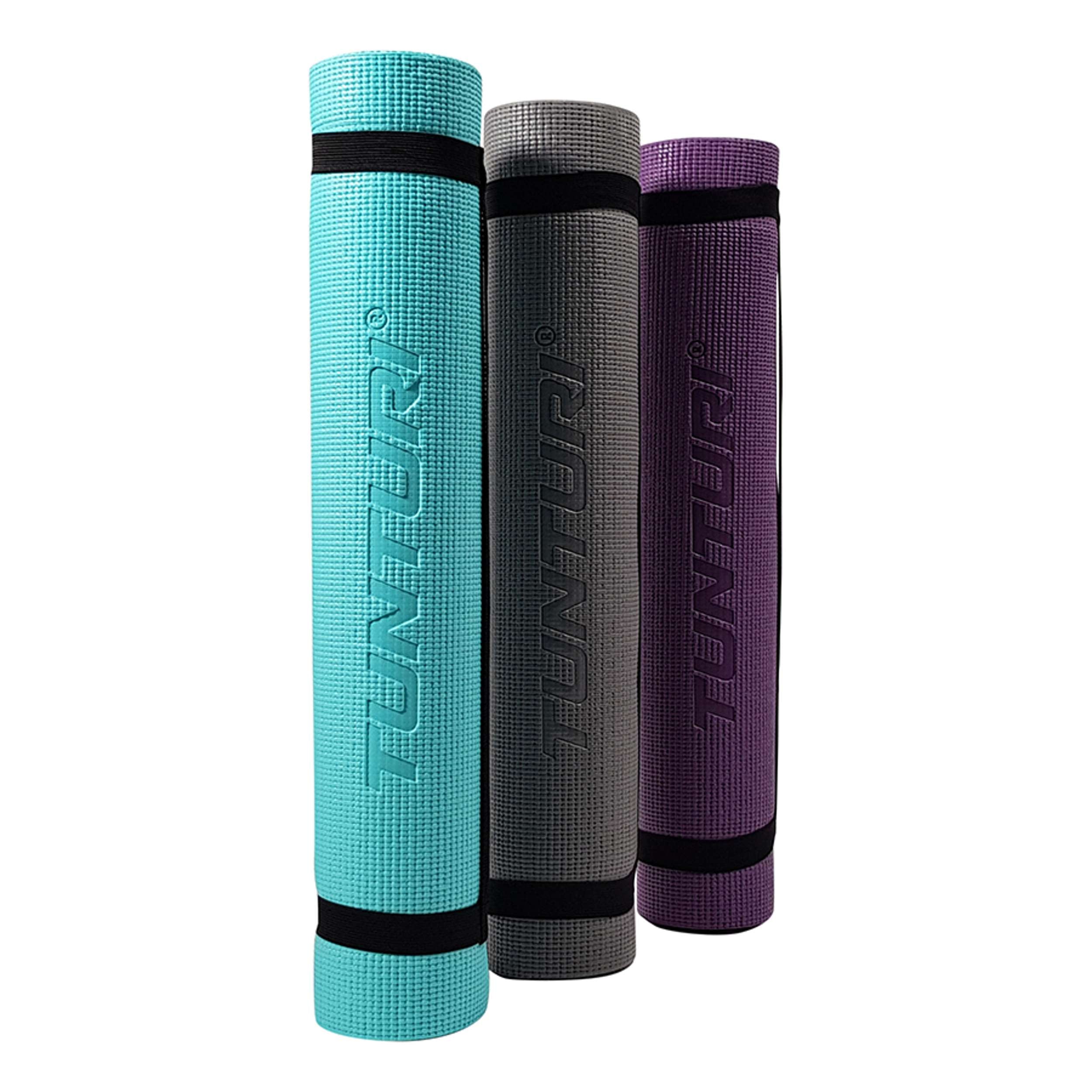 Tunturi PVC Yogamat 4mm Purple afbeelding 14