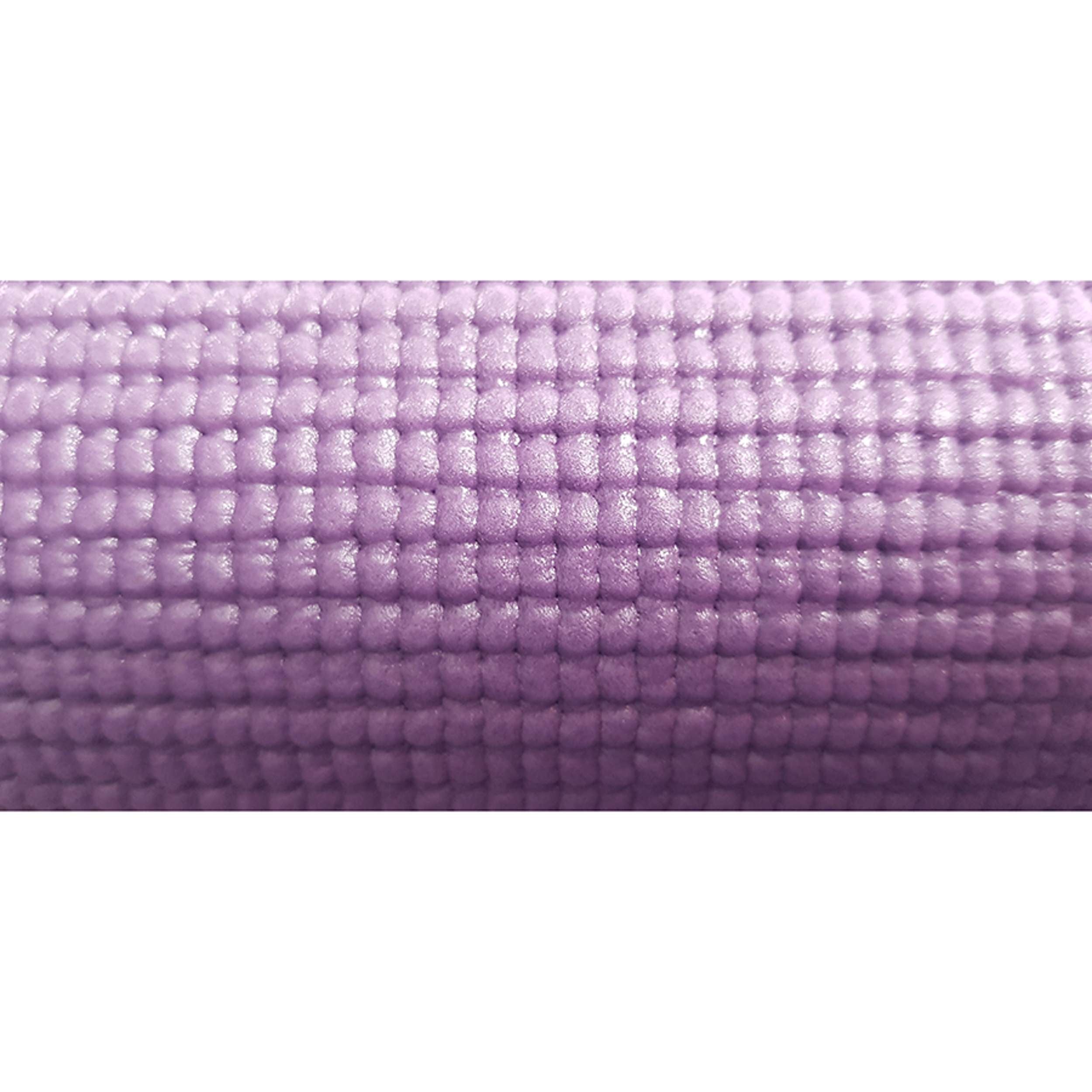 Tunturi PVC Yogamat 4mm Purple afbeelding 7