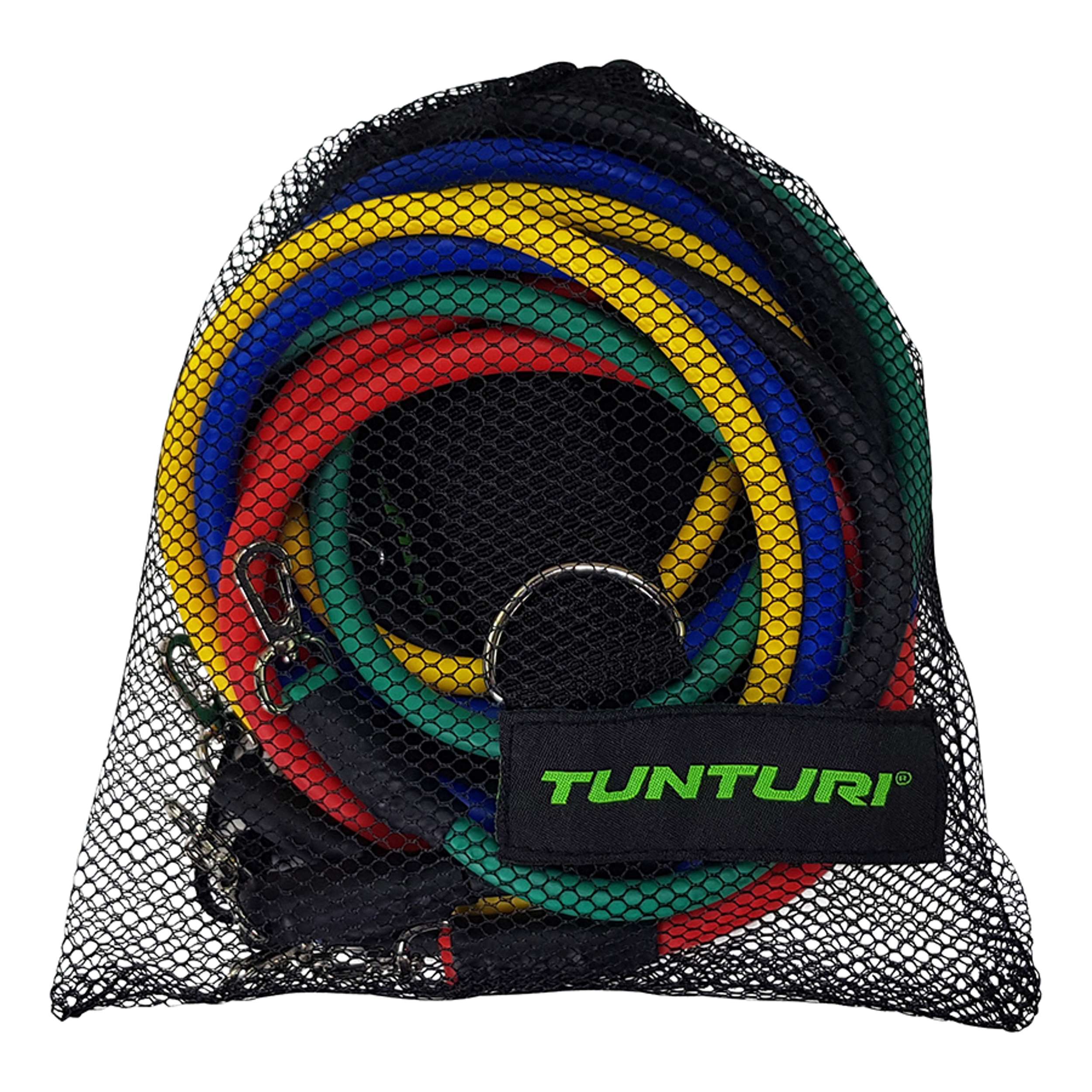Tunturi Exercise Multifunction Resistance Tubing Set afbeelding 4