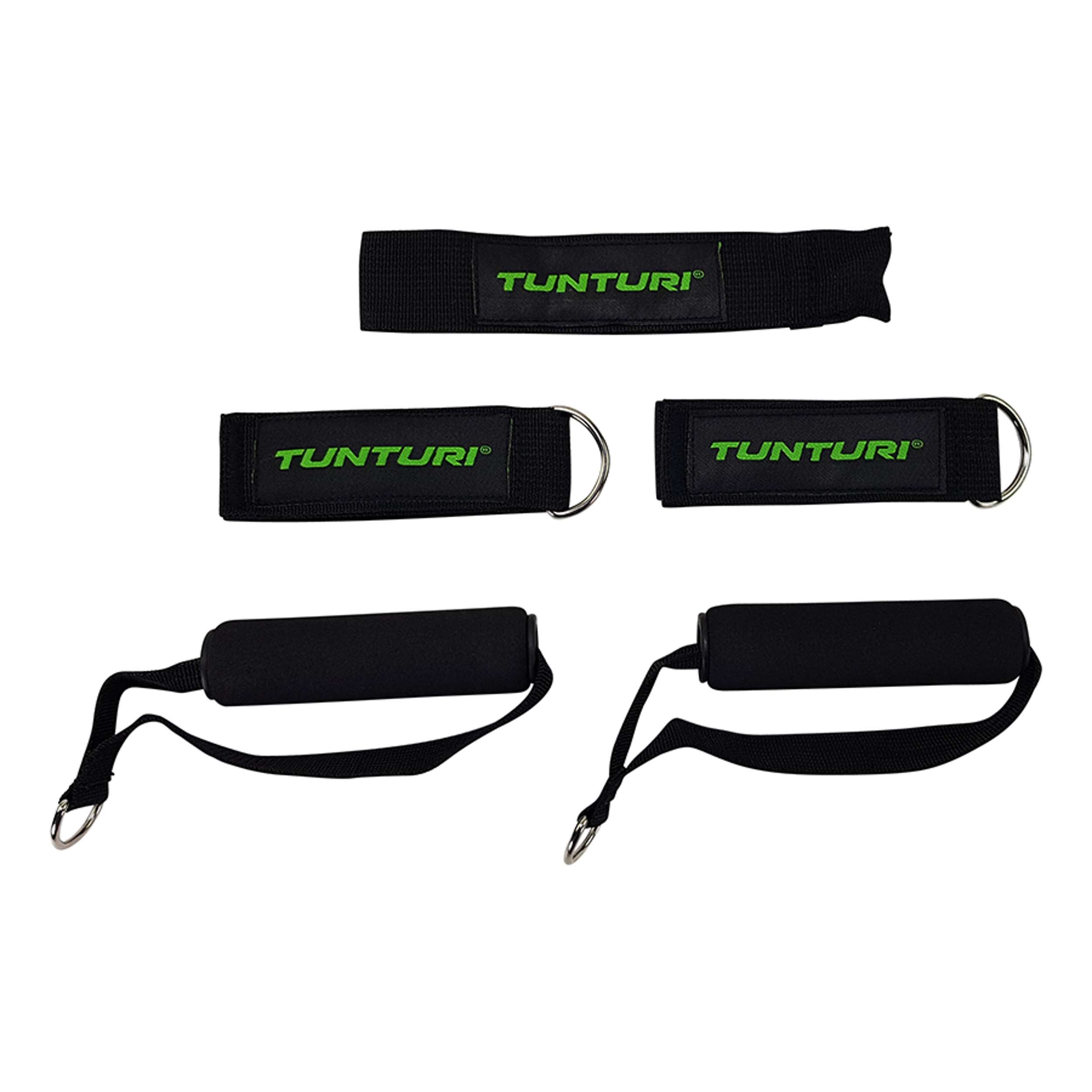 Tunturi Exercise Multifunction Resistance Tubing Set afbeelding 6