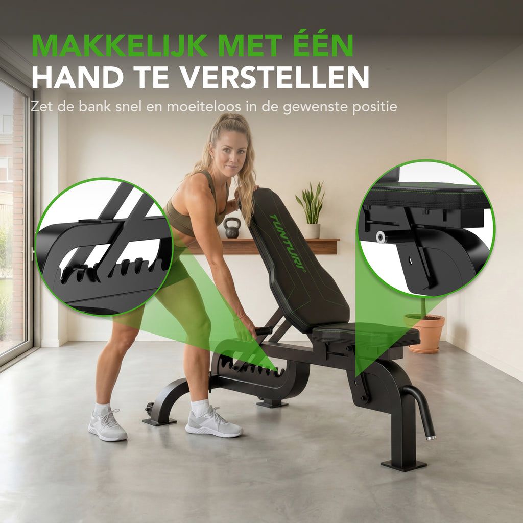 Tunturi UB90 Pro Utility Bench afbeelding 3